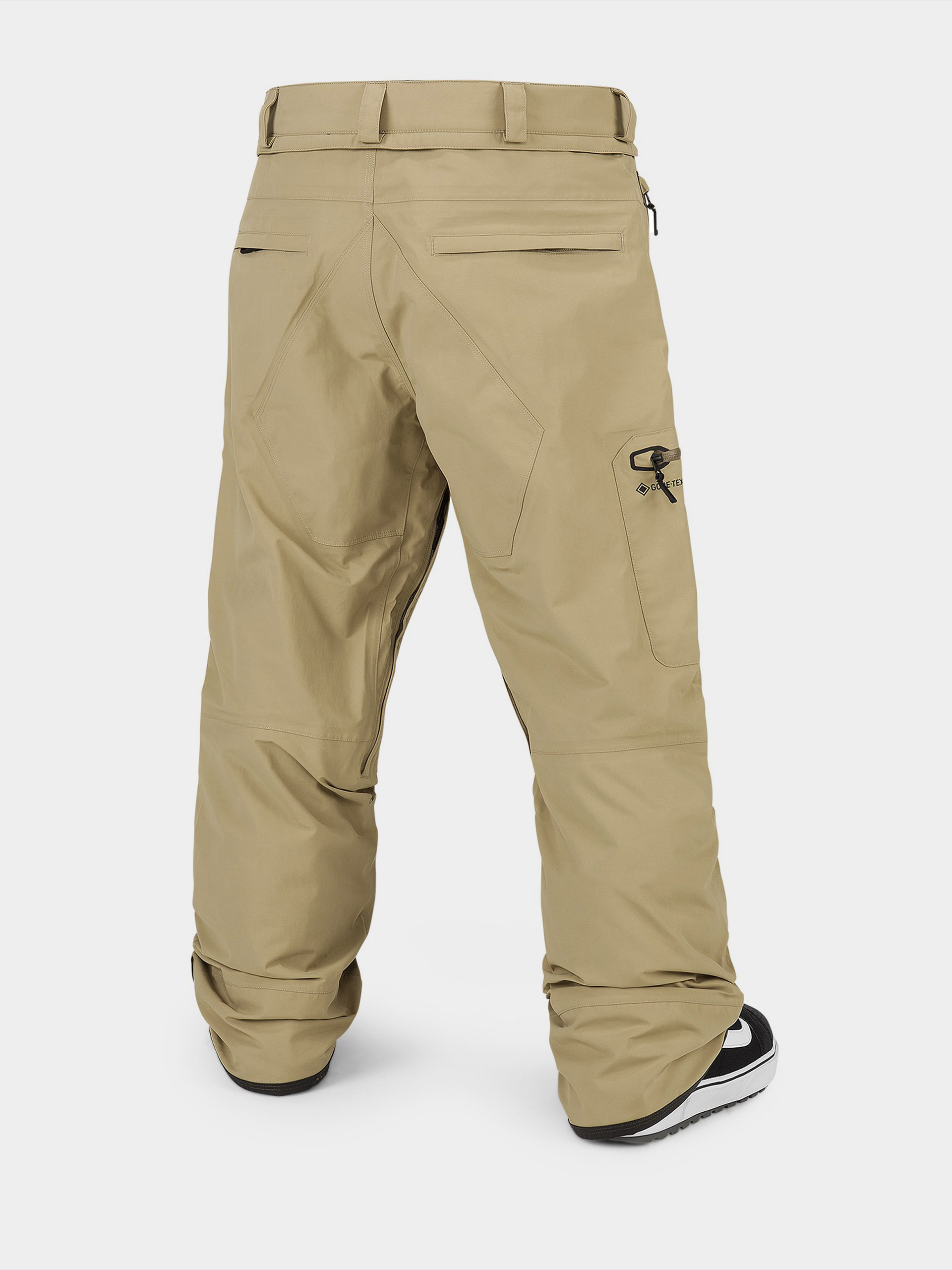 Pánske Snowboardové nohavice Volcom L Gore Tex (dark khaki)