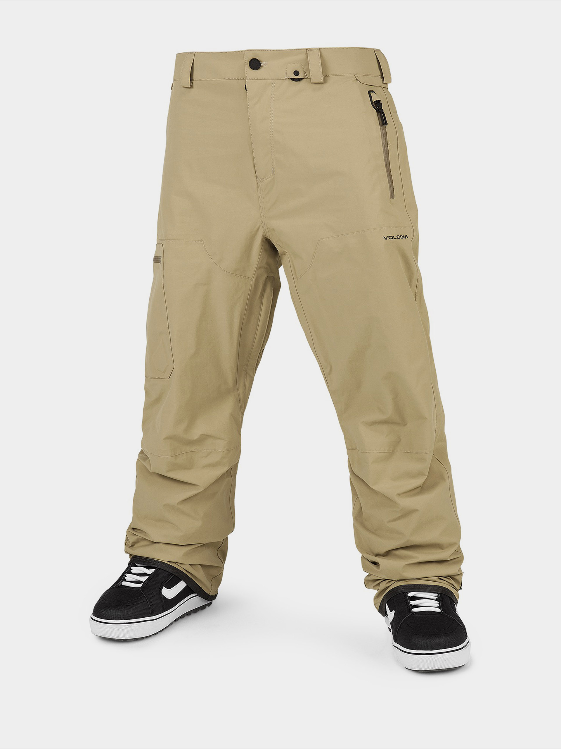 Pánske Snowboardové nohavice Volcom L Gore Tex (dark khaki)