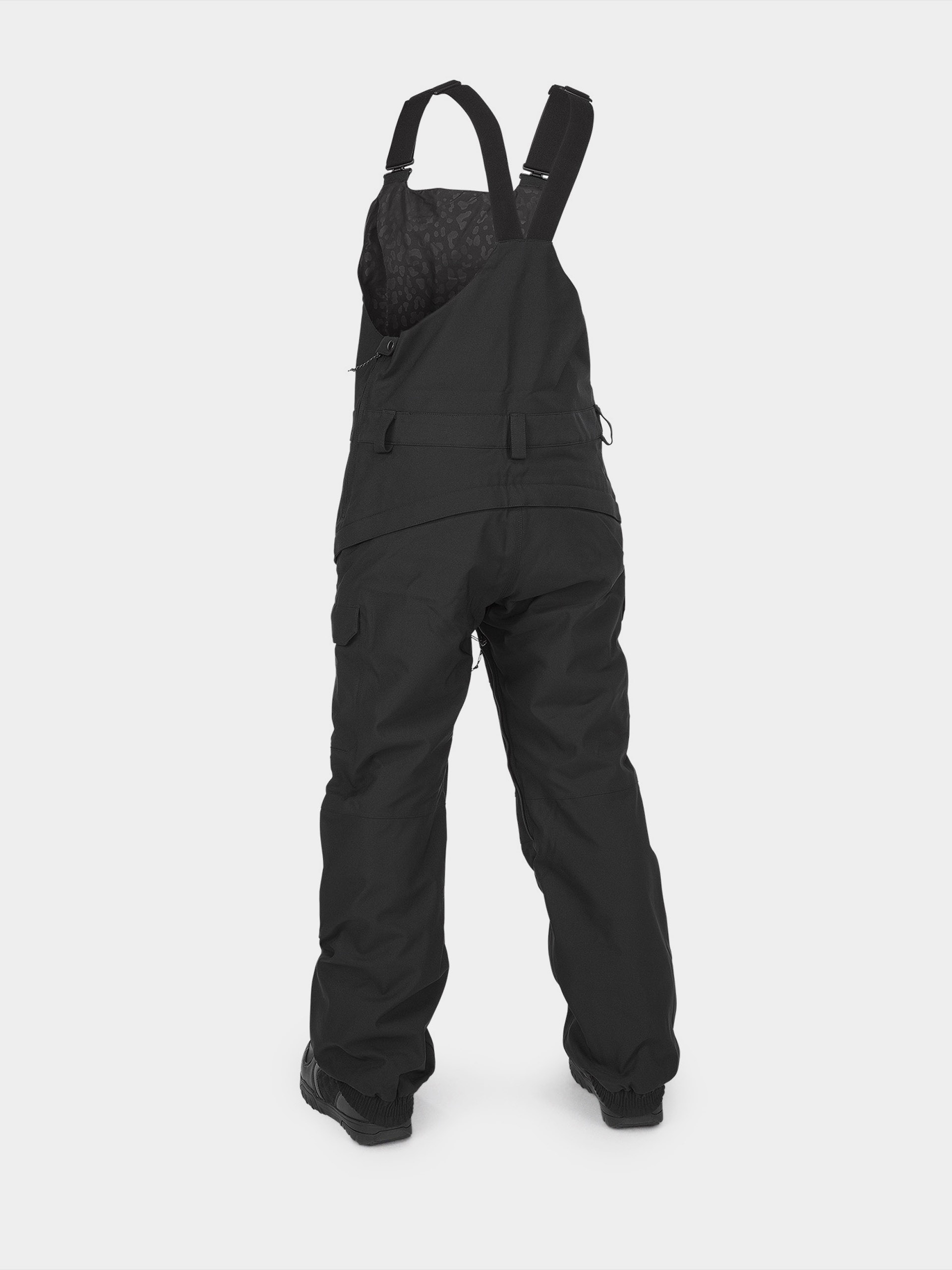Dámske Snowboardové nohavice Volcom Creston 3Dstretch Bib Overall (black)