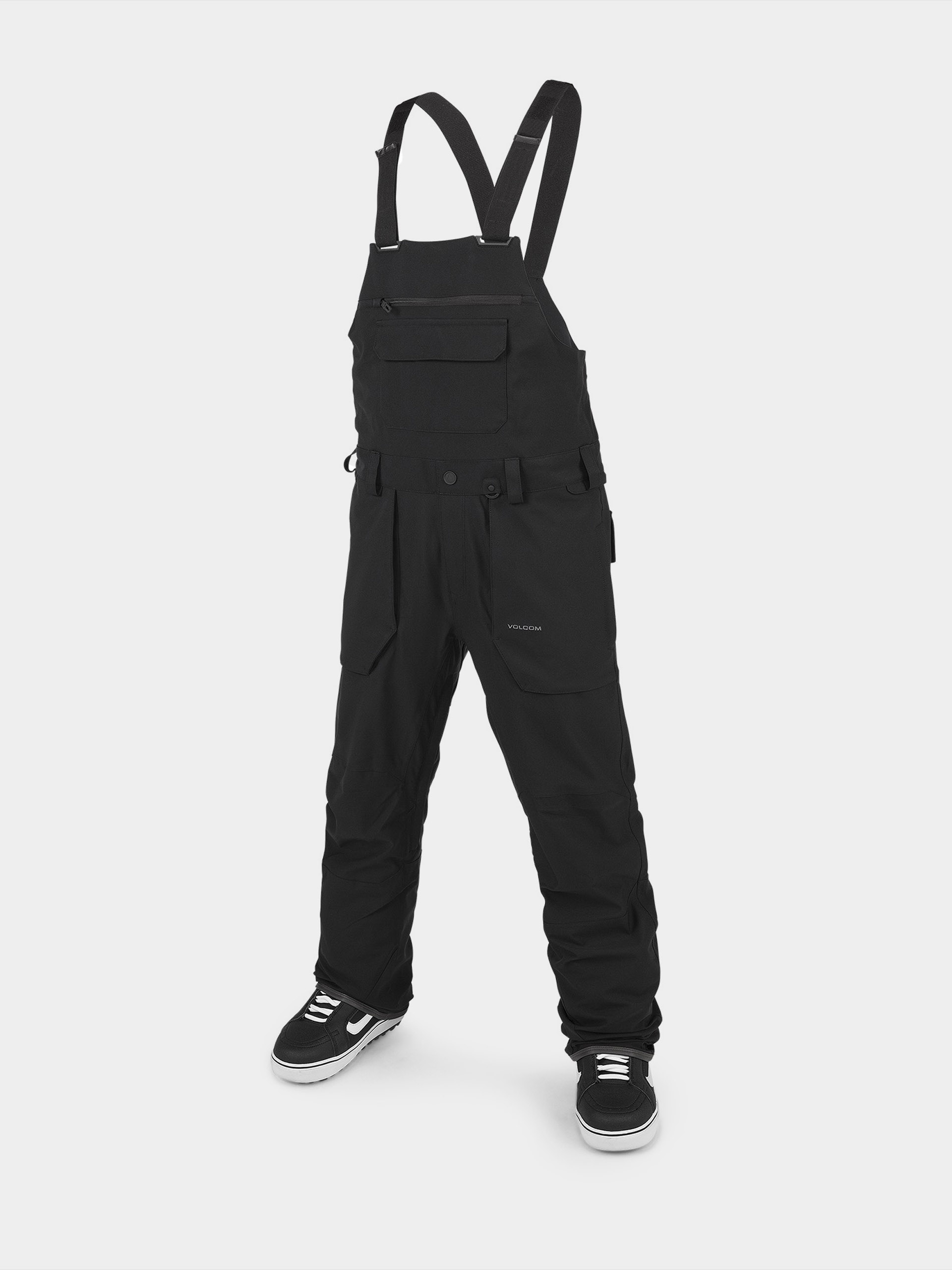 Pánske Snowboardové nohavice Volcom Roan Bib Overall (black)