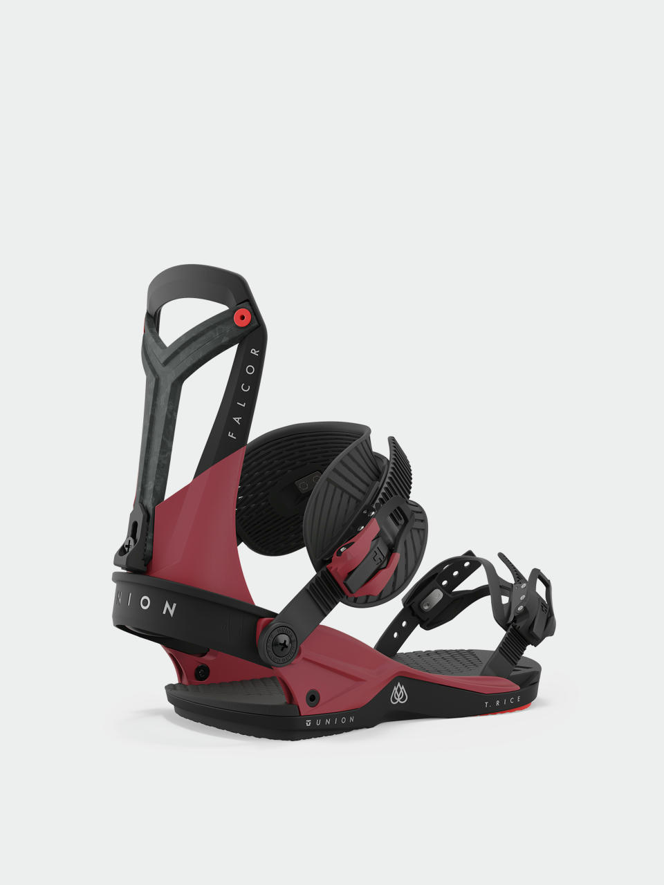 Snowboardové viazanie Union Falcor (red)