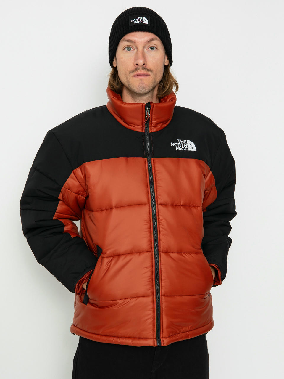 Bunda The North Face Hmlyn Insulated (brandy brown/tnf black)