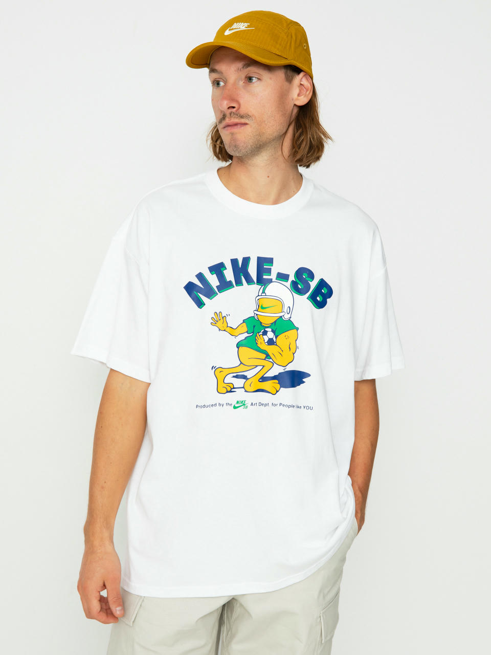 Tričko Nike SB Sports Guy (white)