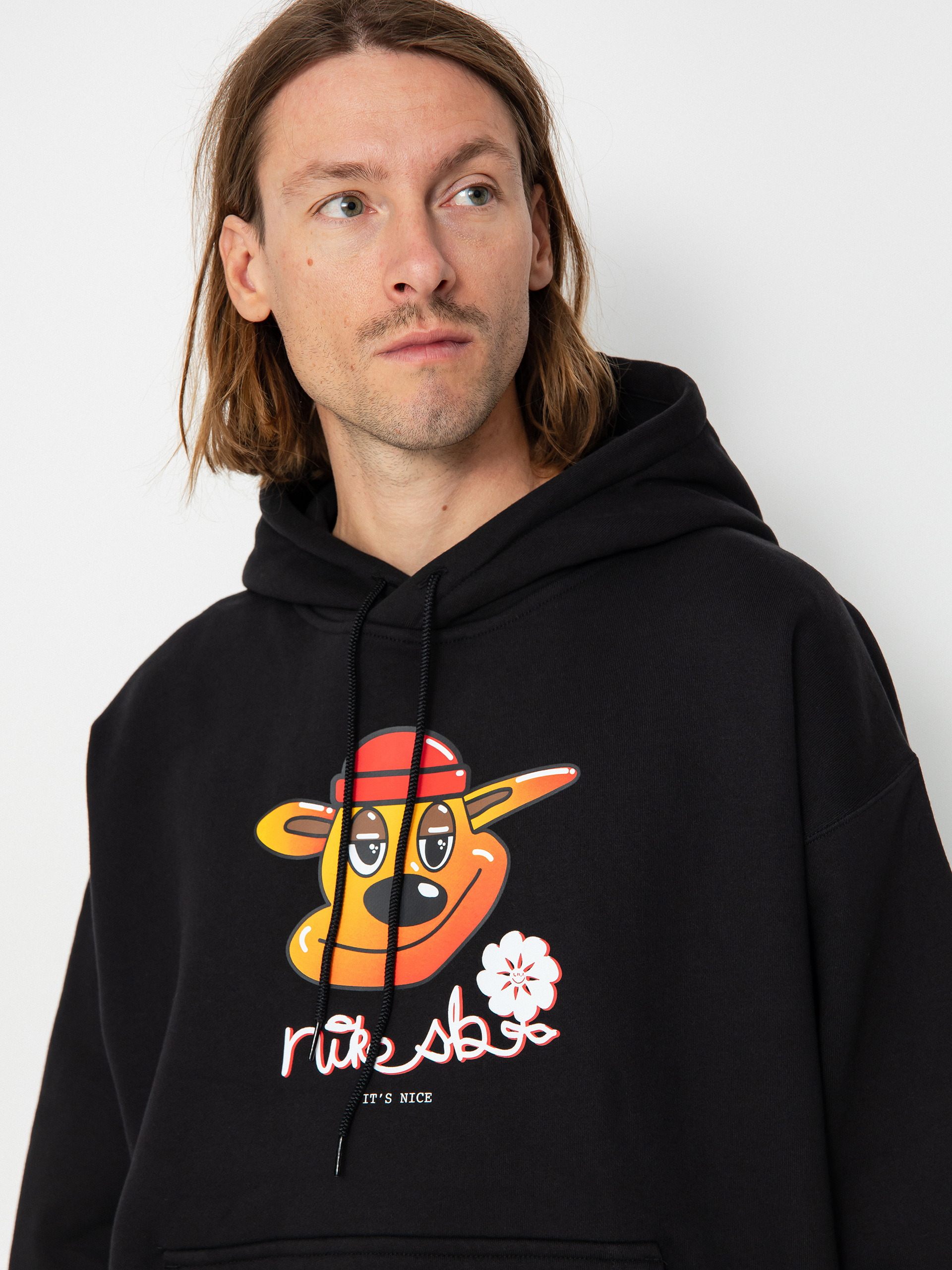 Mikina s kapucňou Nike SB Just Chillin HD (black)