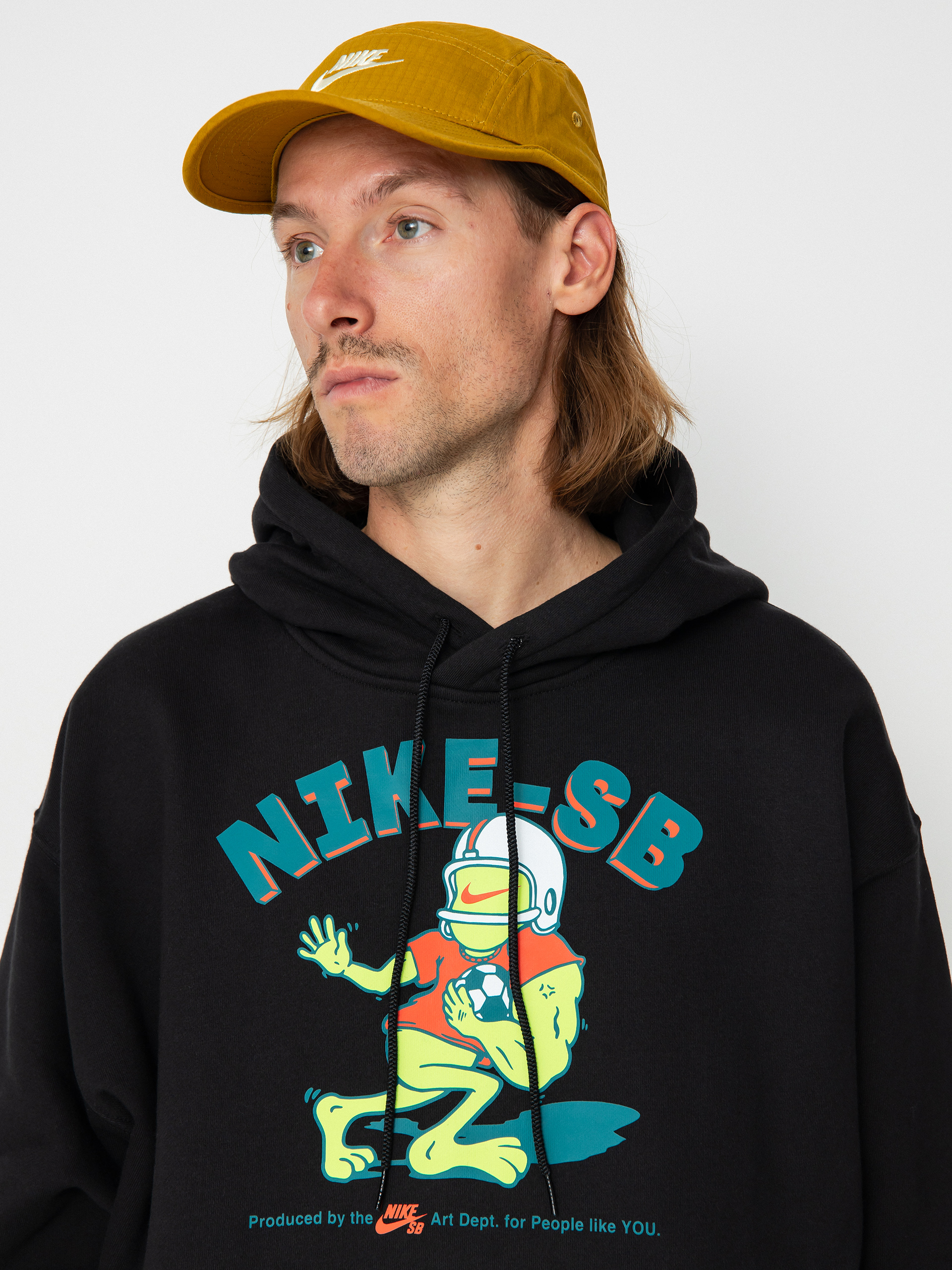 Mikina s kapucňou Nike SB Sports Guy HD (black)