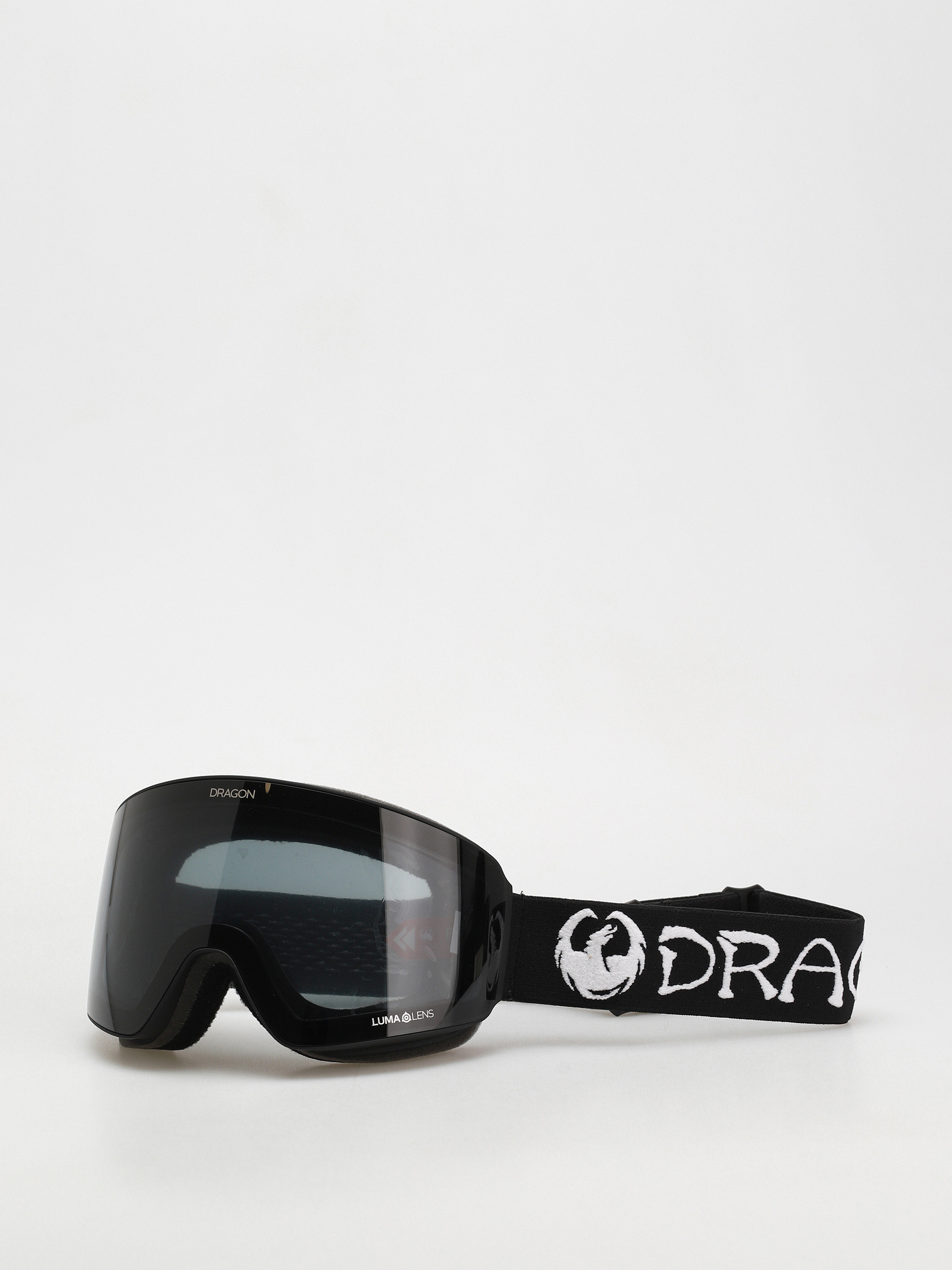 Snowboardové okuliare Dragon PXV (classicblack/lumalens dark smoke/lumalens light rose)