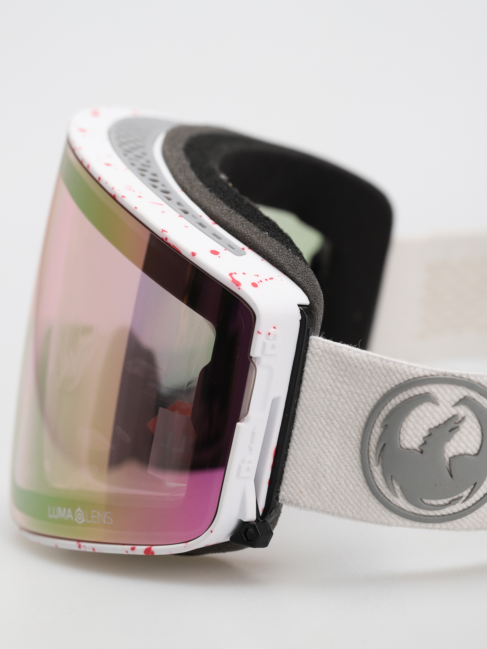 Snowboardové okuliare Dragon PXV2 (reused/lumalens pink ion/lumalens dark smoke)