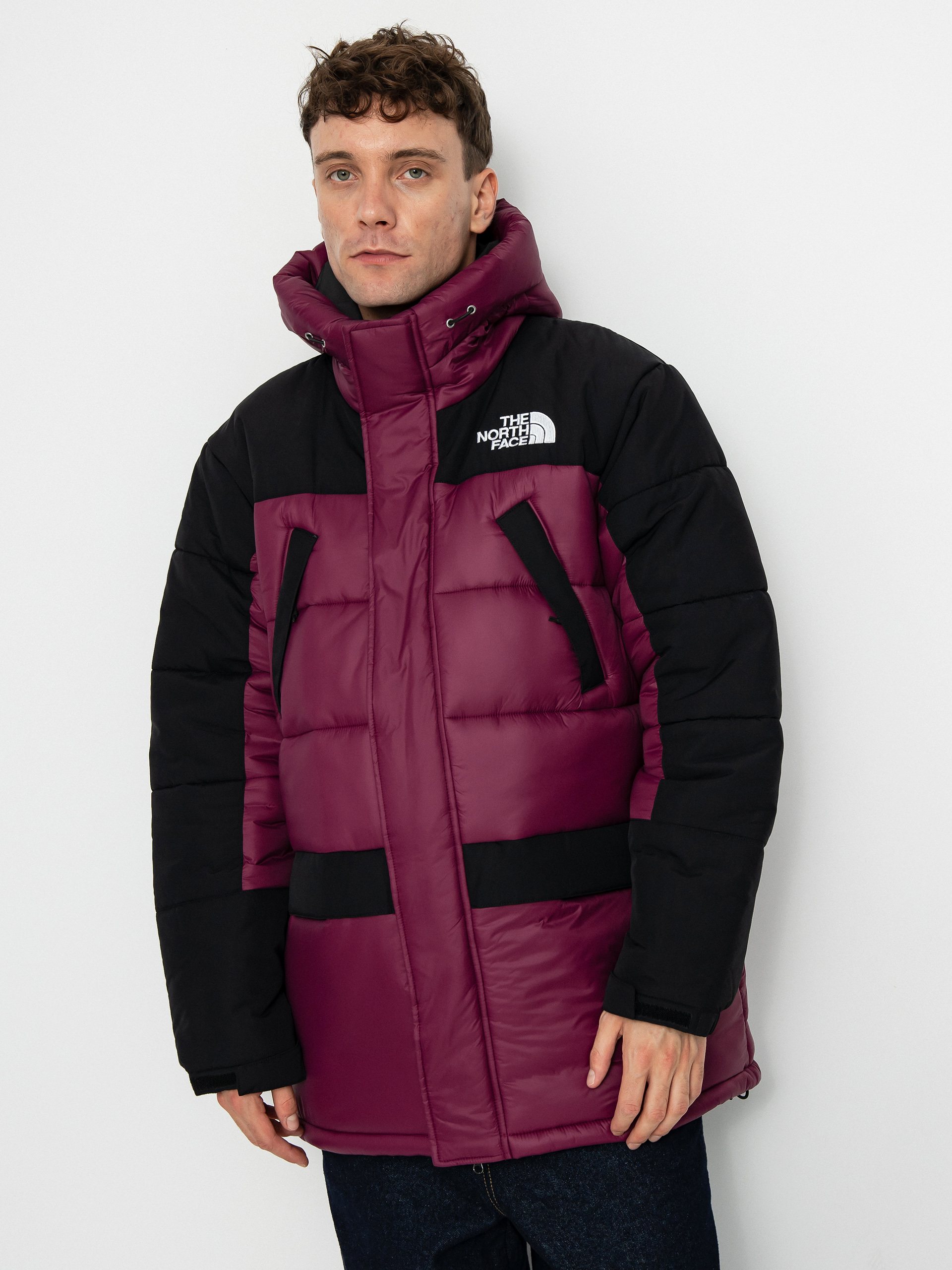 Bunda The North Face Insulated Parka (boysenberry/tnf black)