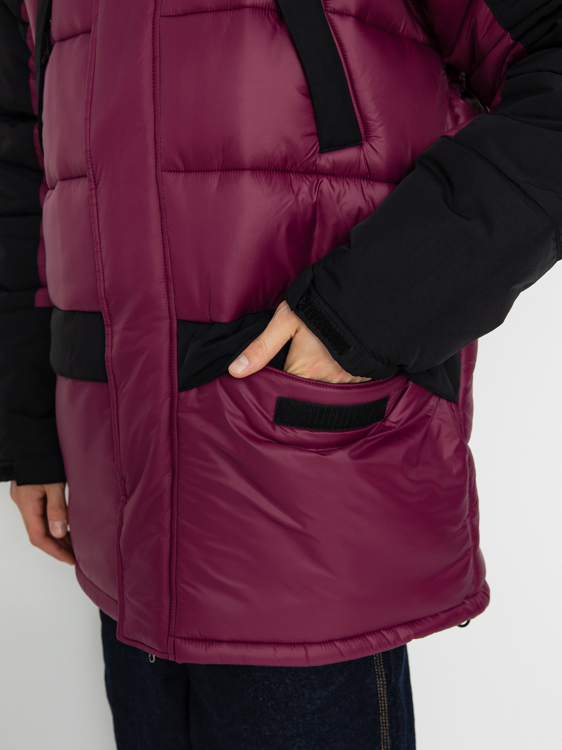 Bunda The North Face Insulated Parka (boysenberry/tnf black)