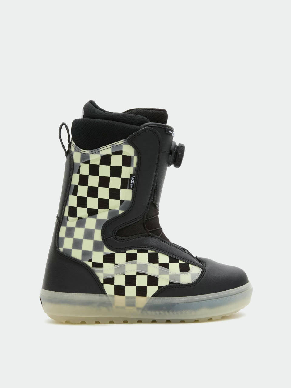 Pánske Obuv na snowboard Vans Aura Og (checkerboard glow)