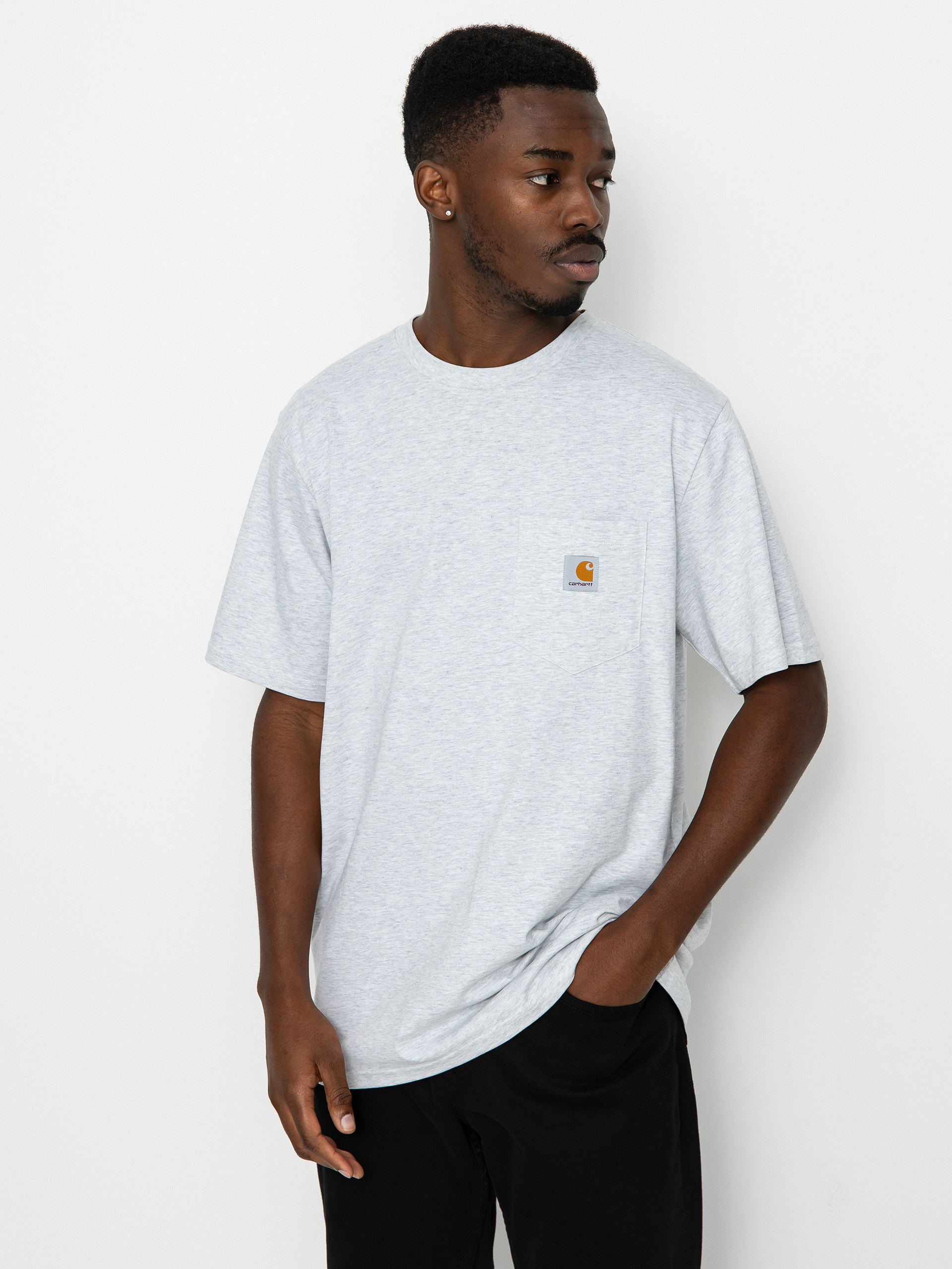 Tričko Carhartt WIP Pocket (ash heather)