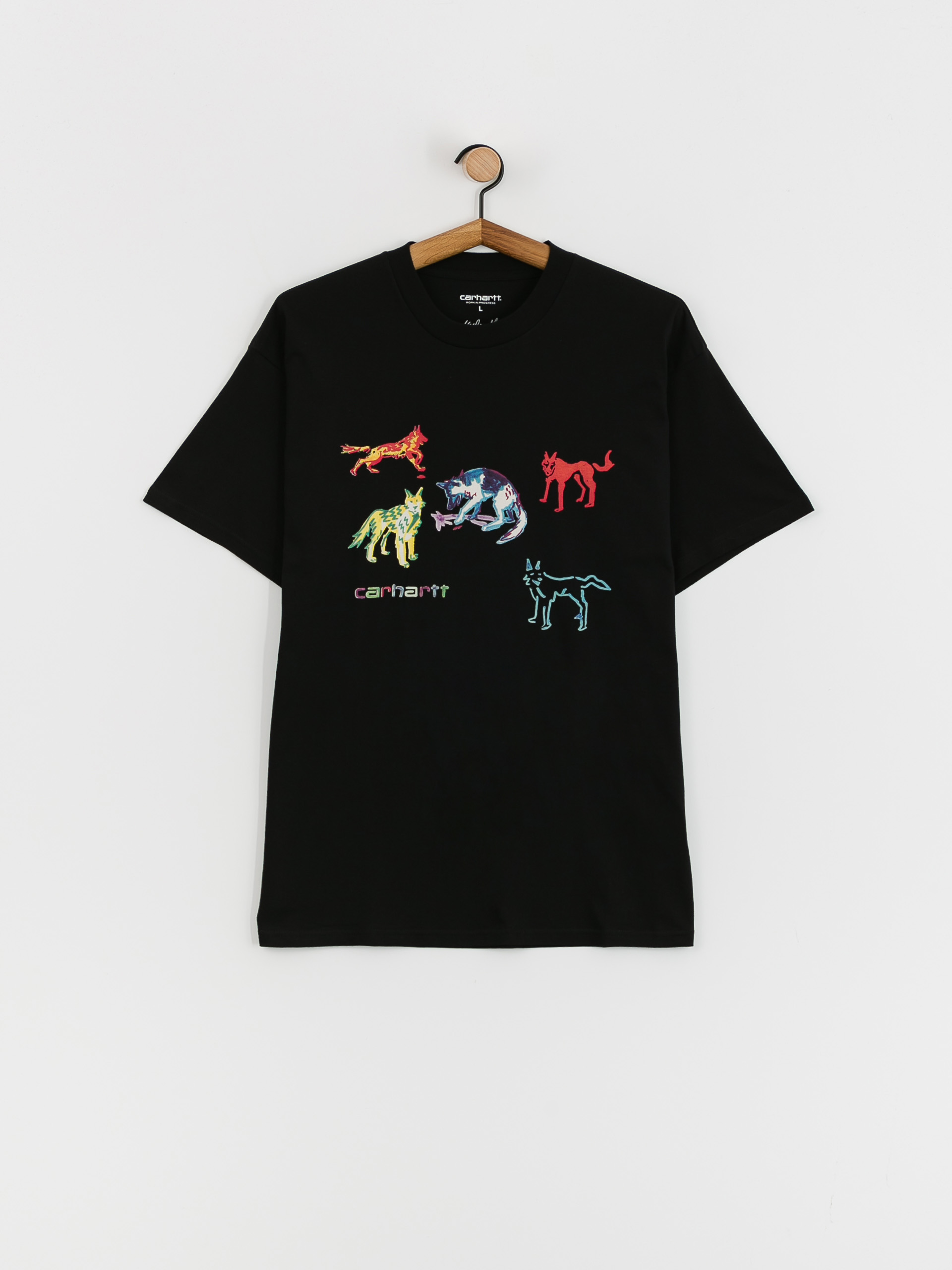 Tričko Carhartt WIP Ollie Mac Huskies (black)