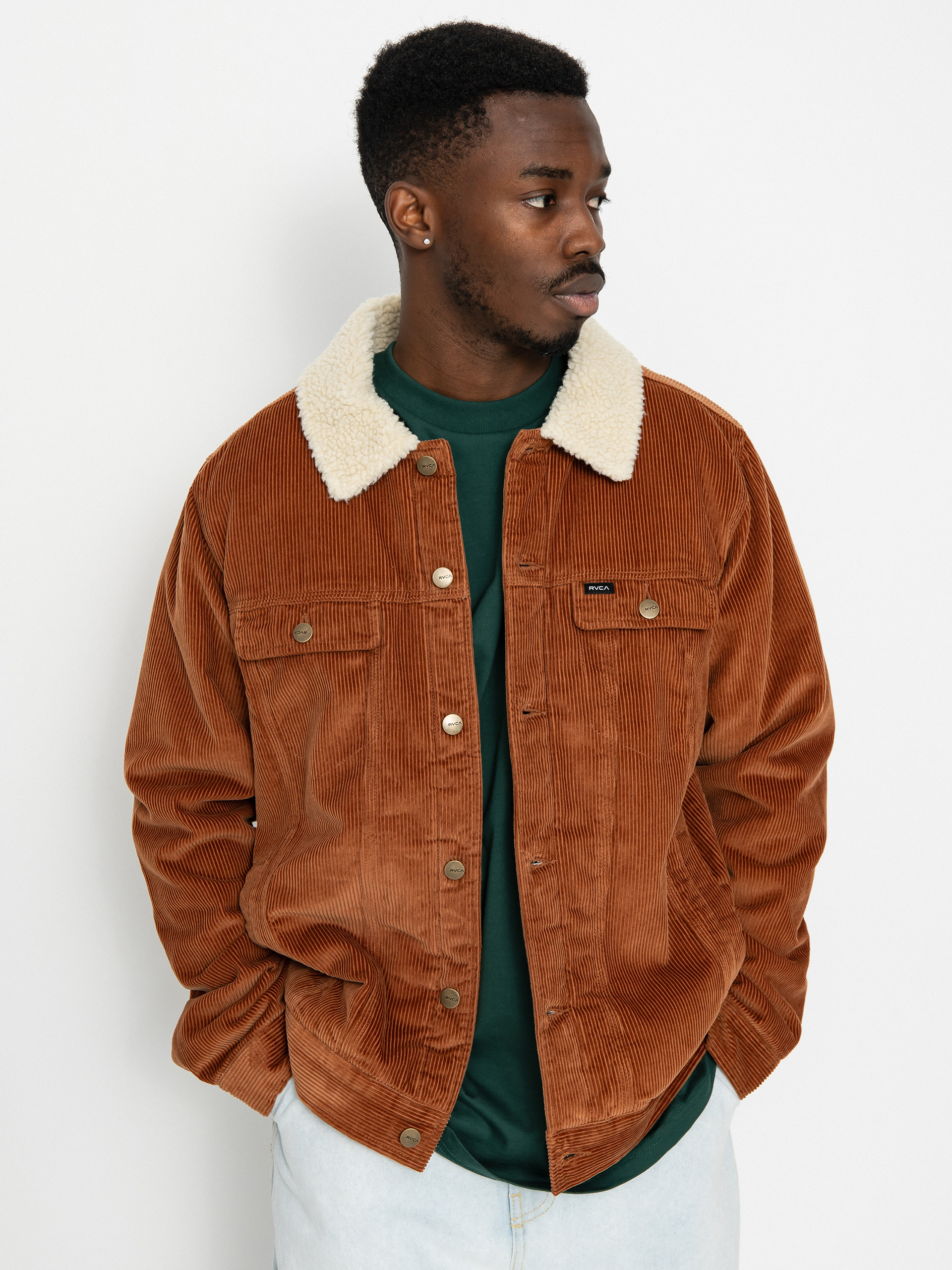 Bunda RVCA Waylon Trucker (rawhide)