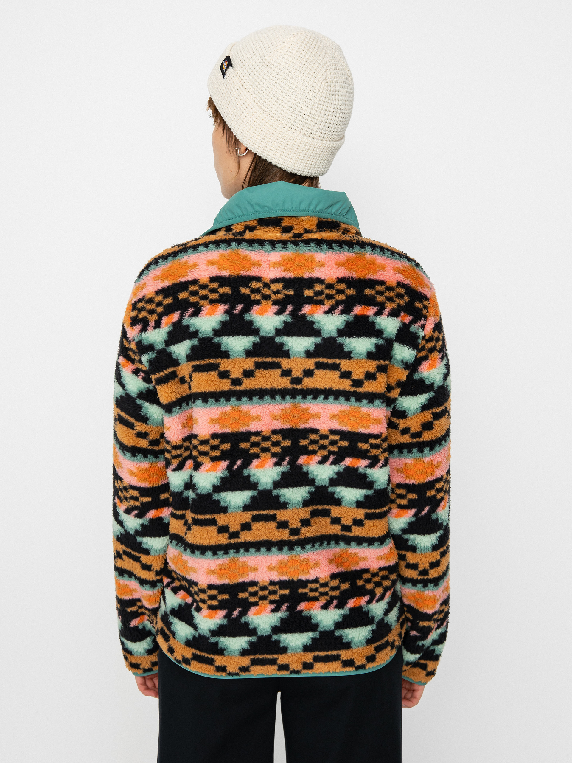 Dámsky Flisová mikina Billabong Switchback Pullover (black multi)