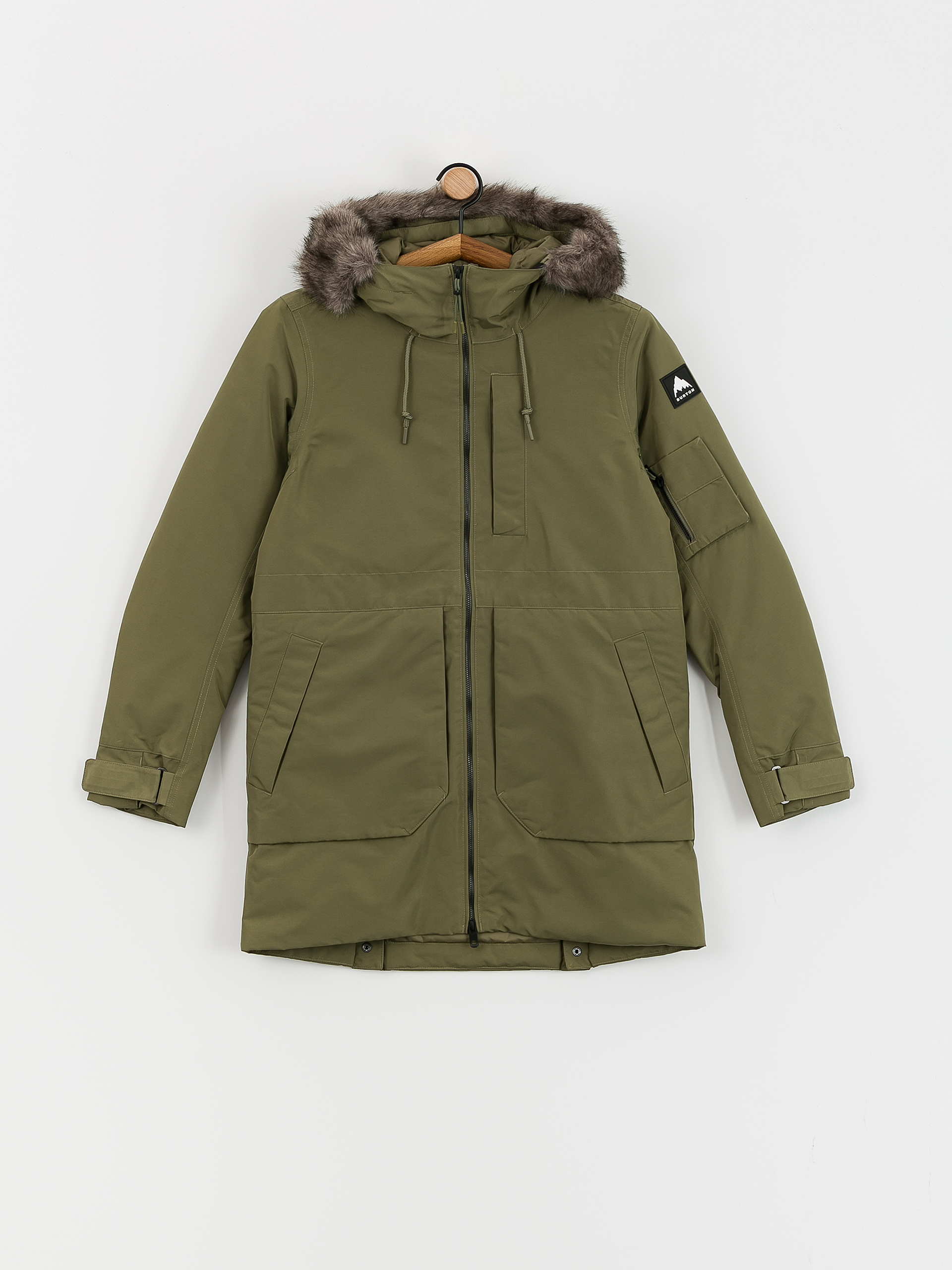 Dámska Snowboardová bunda Burton Saxton Parka (forest moss)