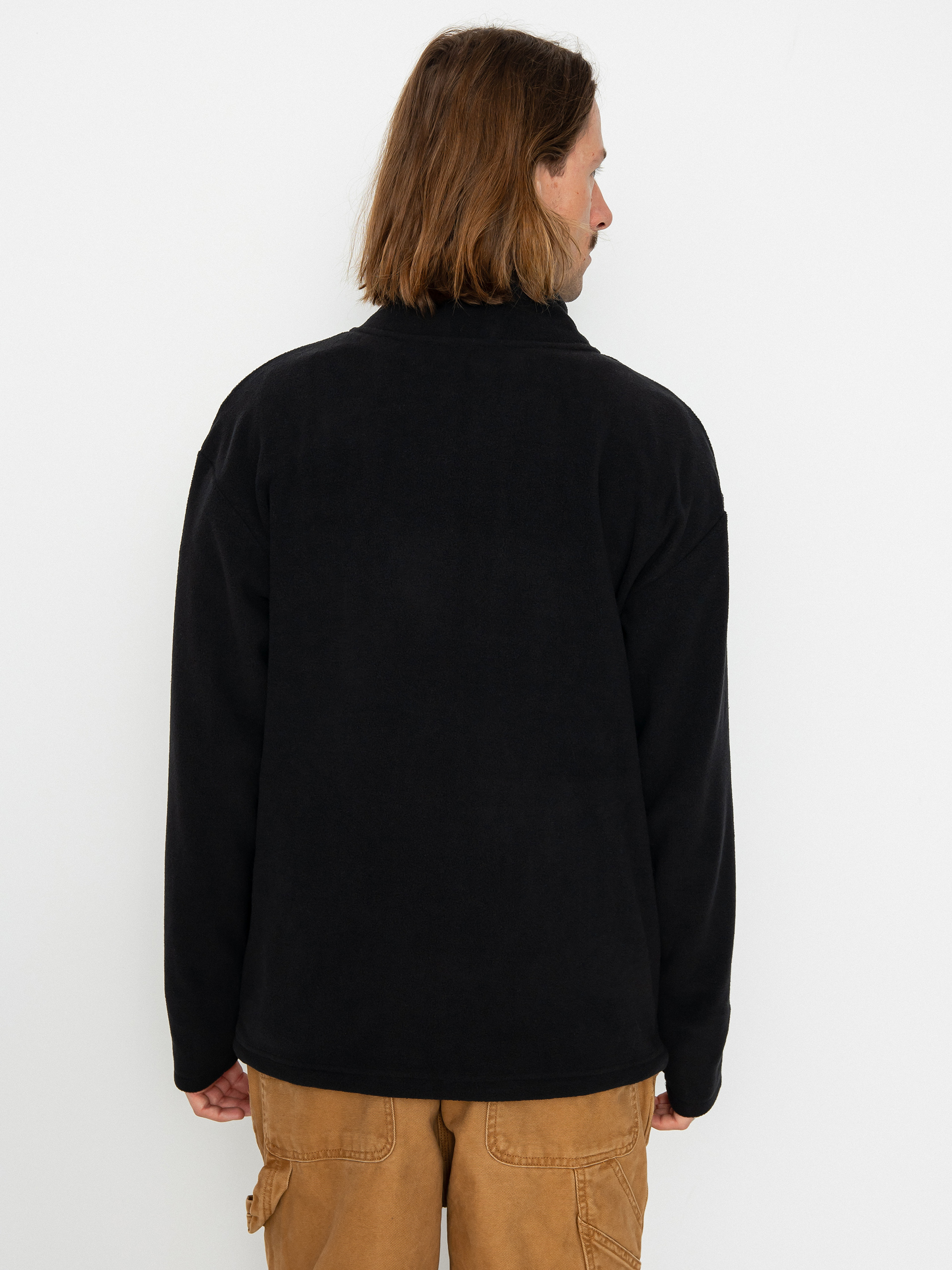 Pánska Termomikina Volcom Polar Mock 1/2 Zip (black)