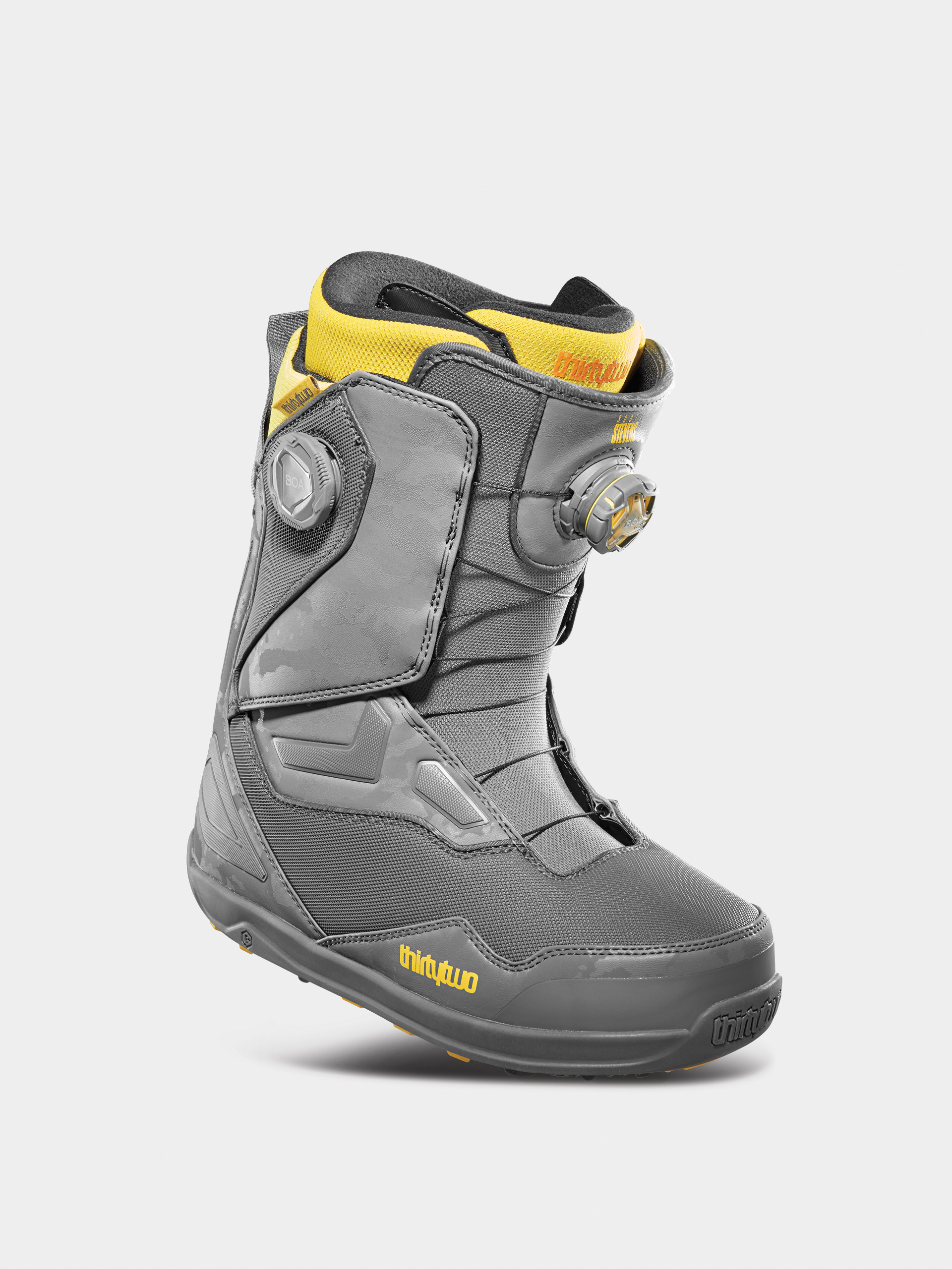 Pánske Obuv na snowboard ThirtyTwo Tm 2 Double Boa Stevens (grey/yellow)