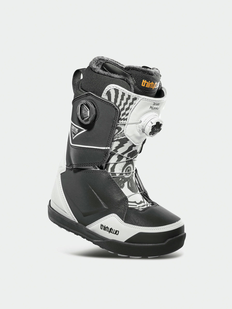 Obuv na snowboard ThirtyTwo Lashed Double Boa Melancon Wmn (black/white)