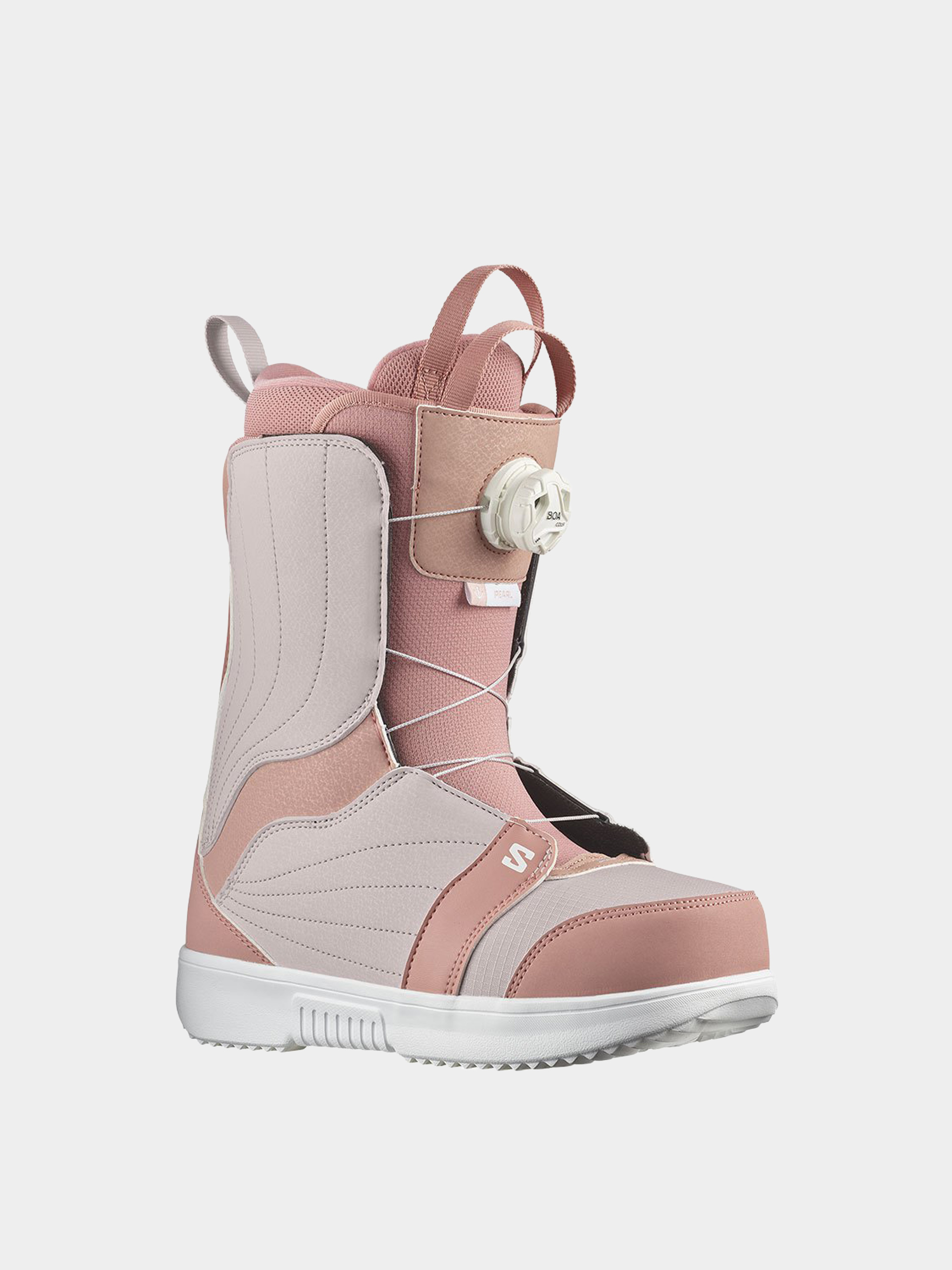 Obuv na snowboard Salomon Pearl Boa Wmn (ash rose/lilac ash/white)