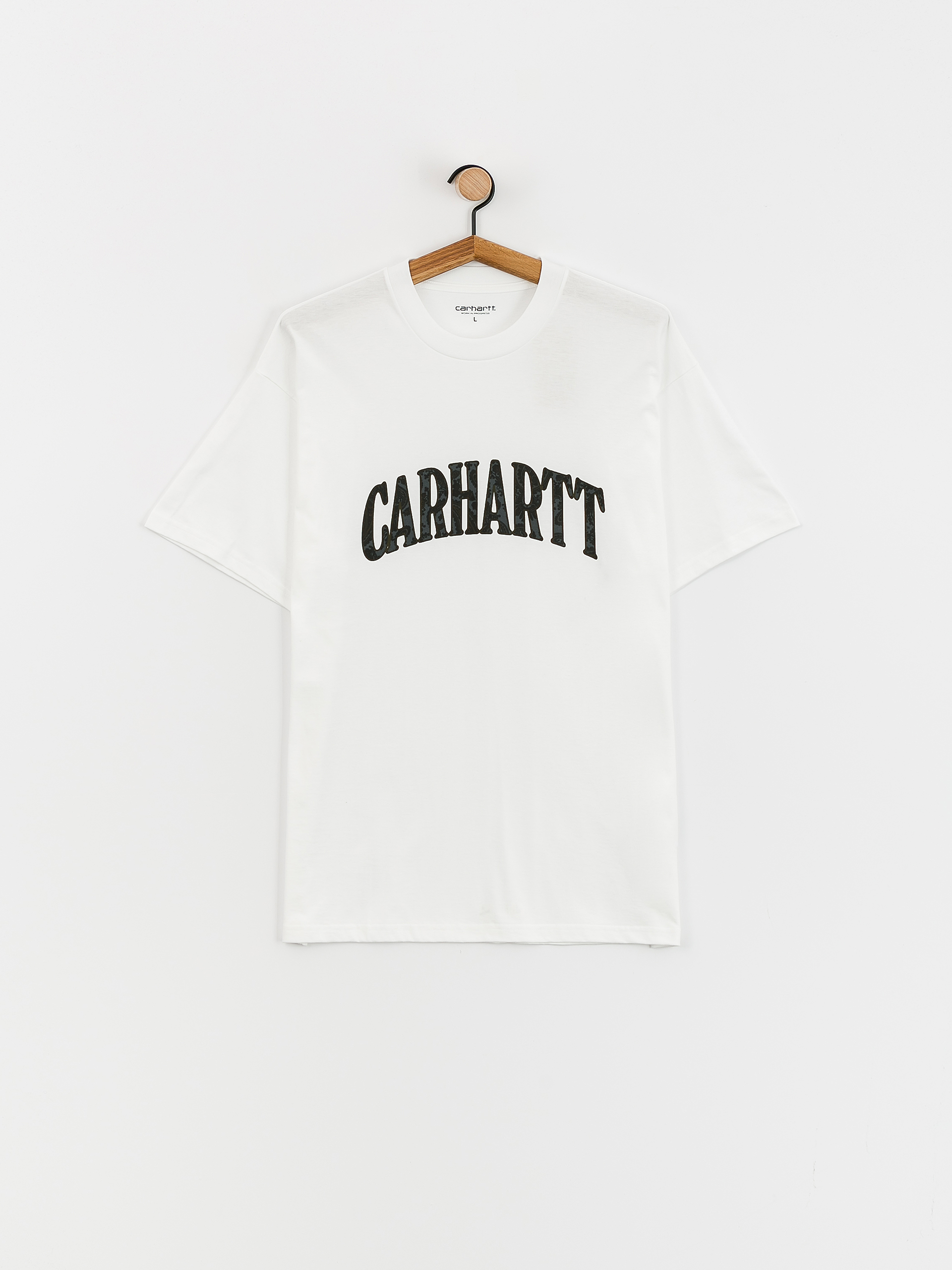 Tričko Carhartt WIP Paisley Script (white)