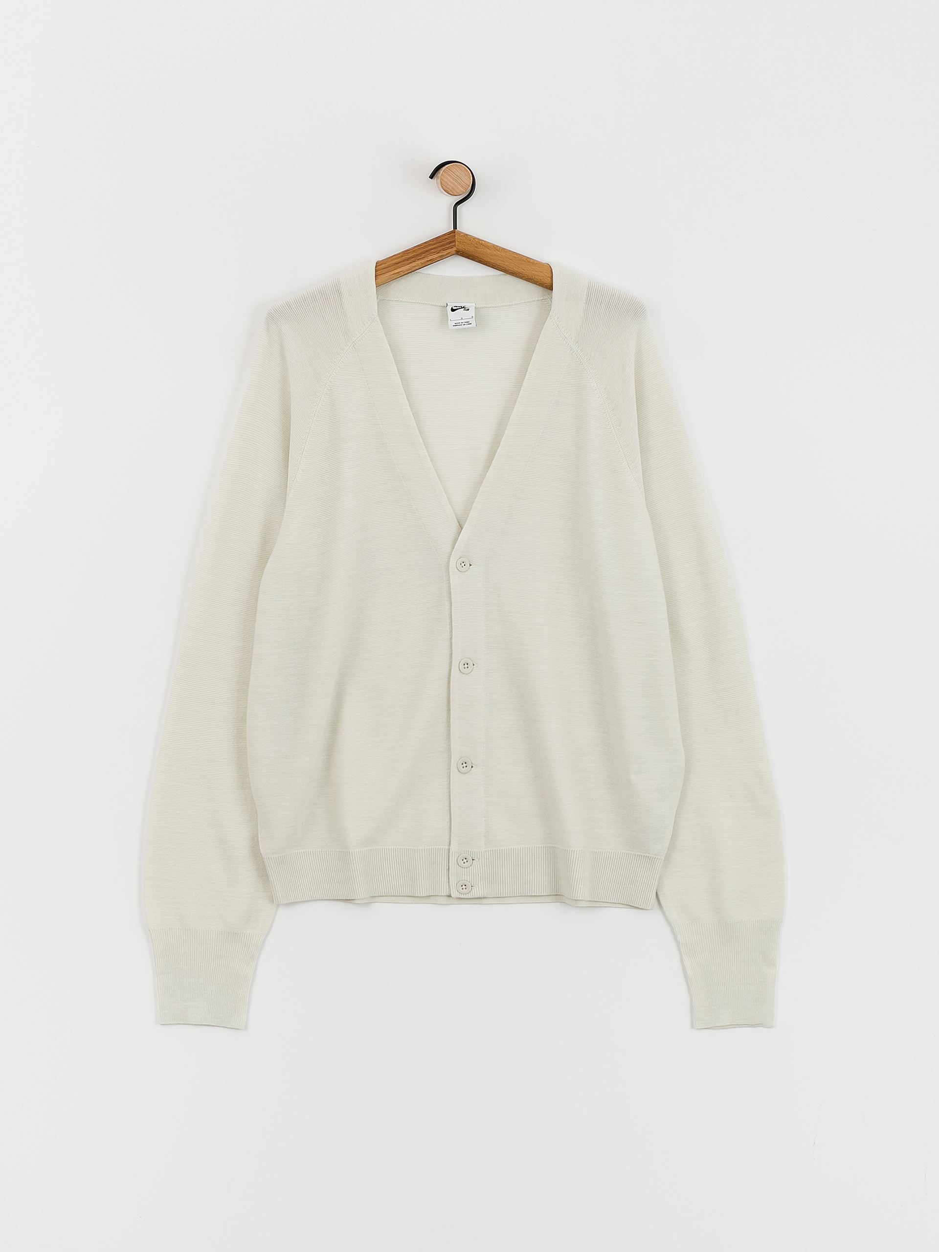 Sveter Nike SB Cardigan (light bone/white)