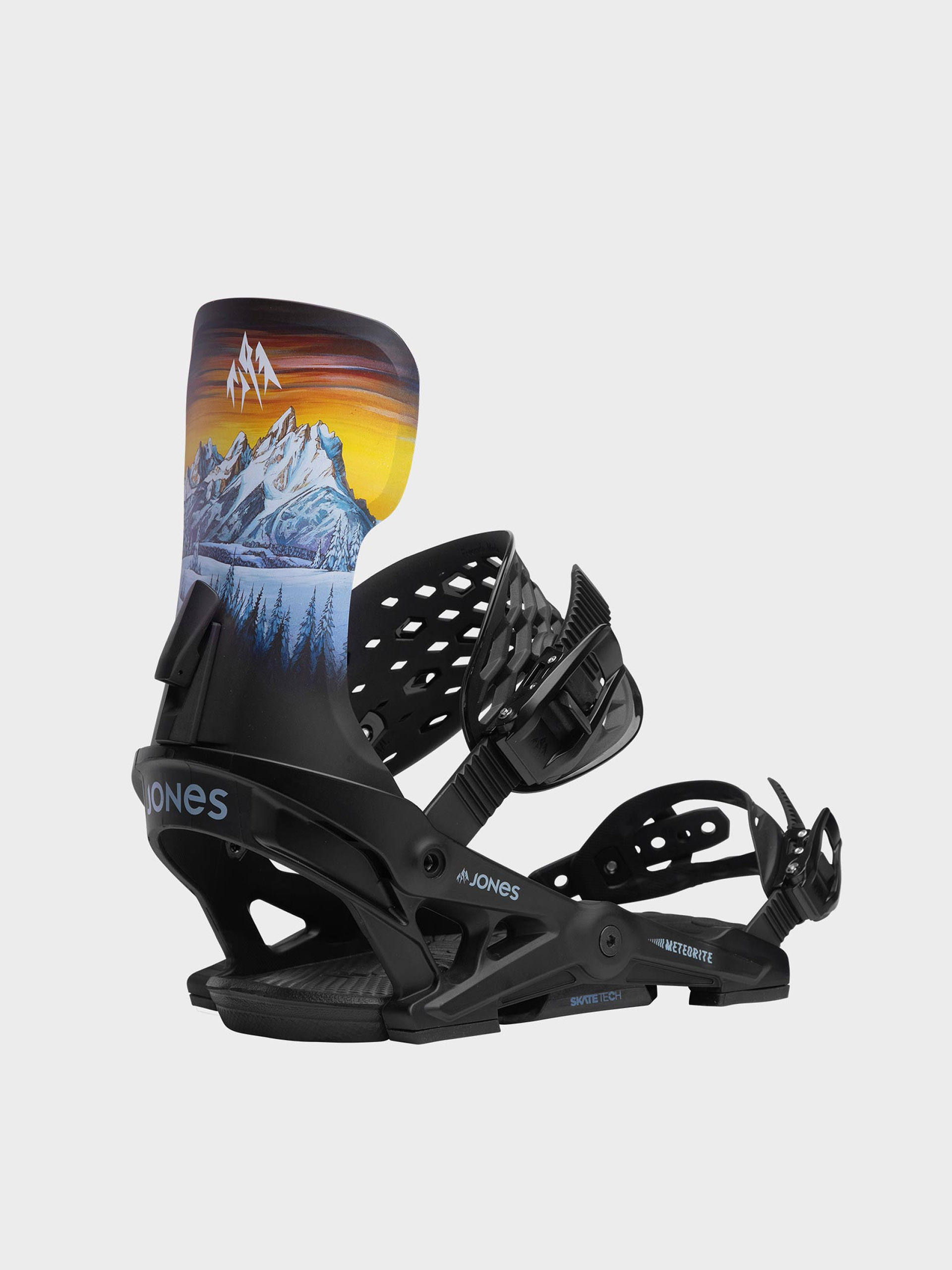 Pánske Snowboardové viazanie Jones Snowboards Meteorite (black/rp roberts)