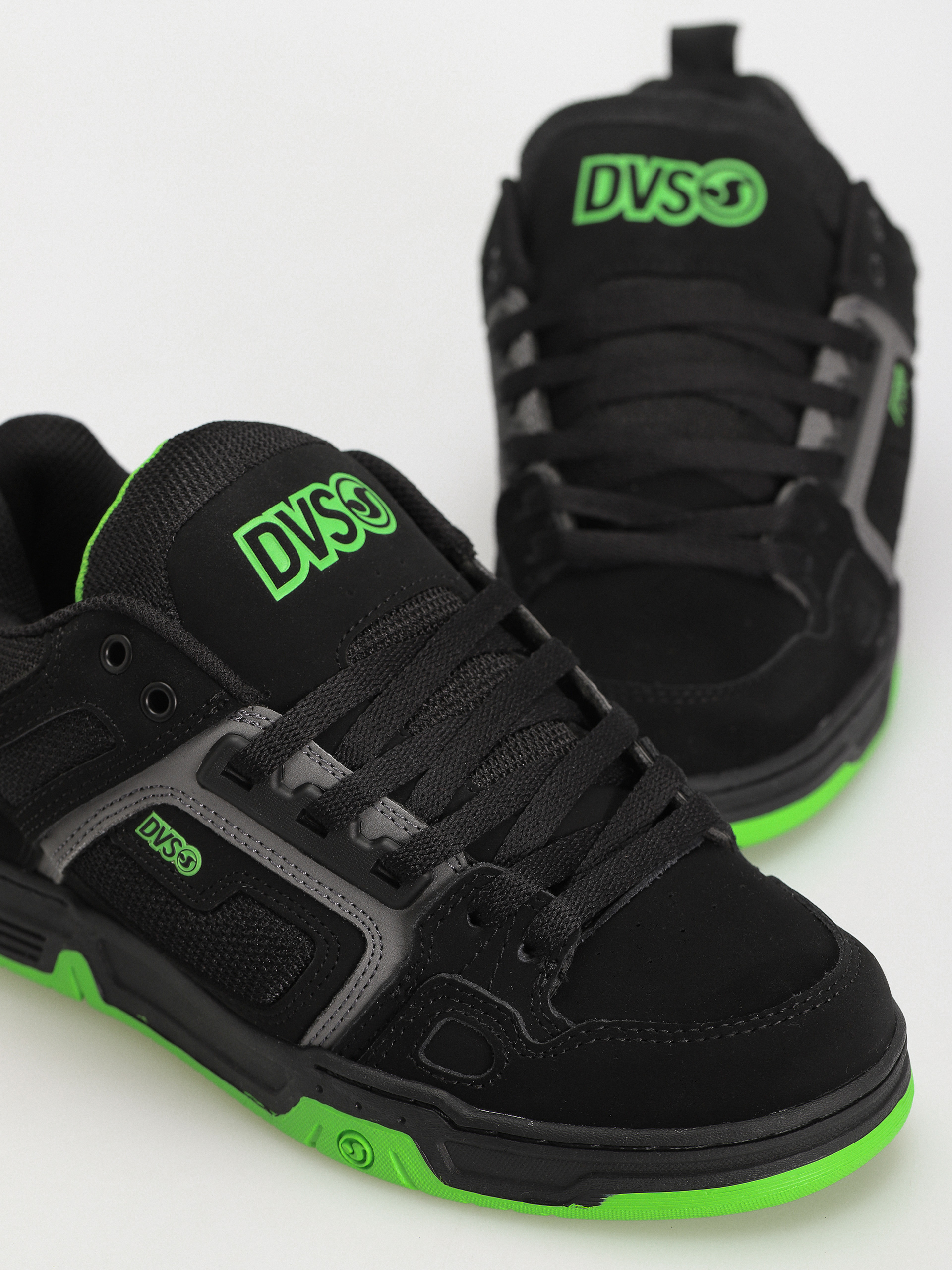 Topánky DVS Comanche (black charcoal lime nubuck)
