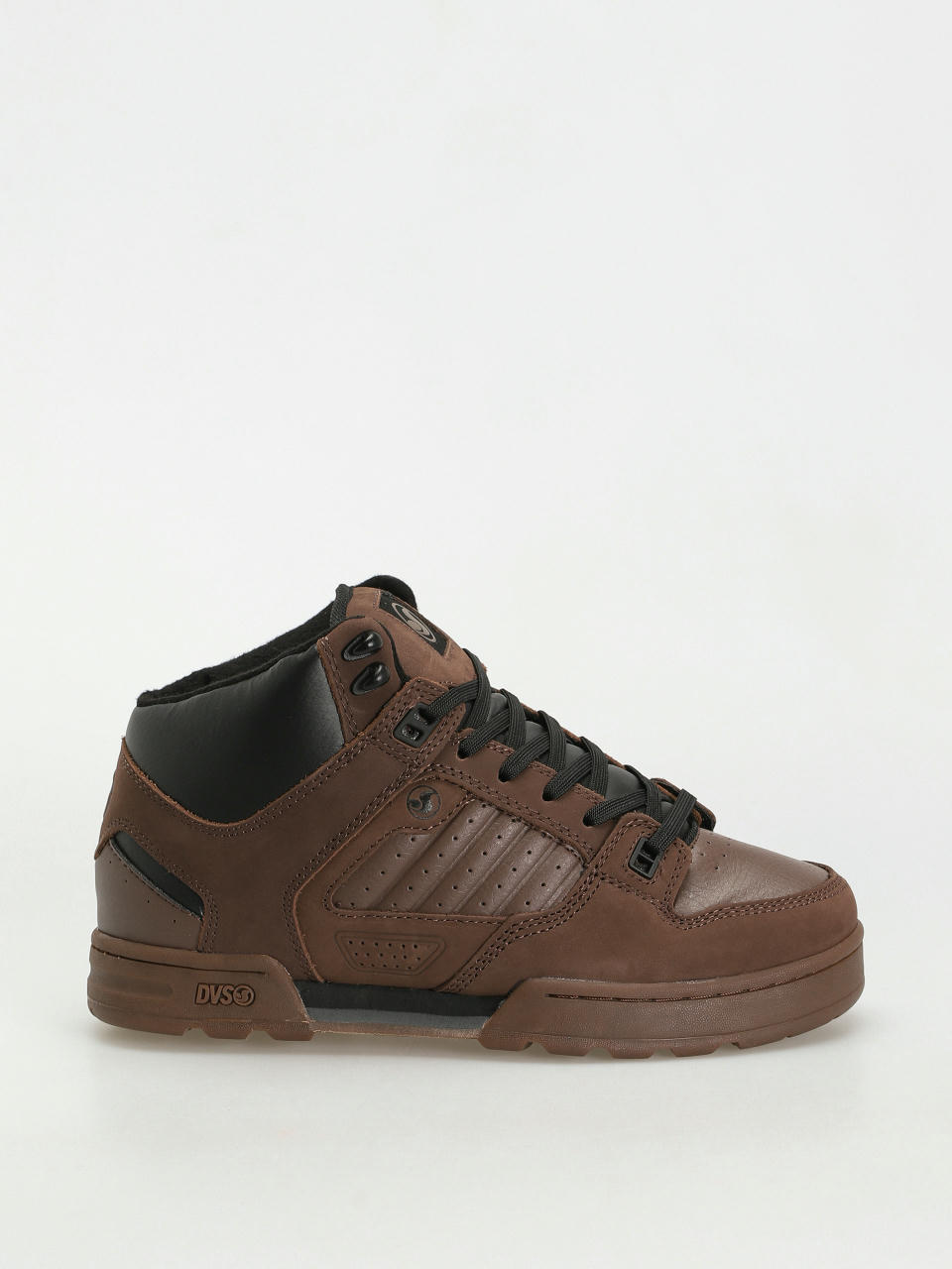 Topánky DVS Militia Boot (brown black gum nubuck)