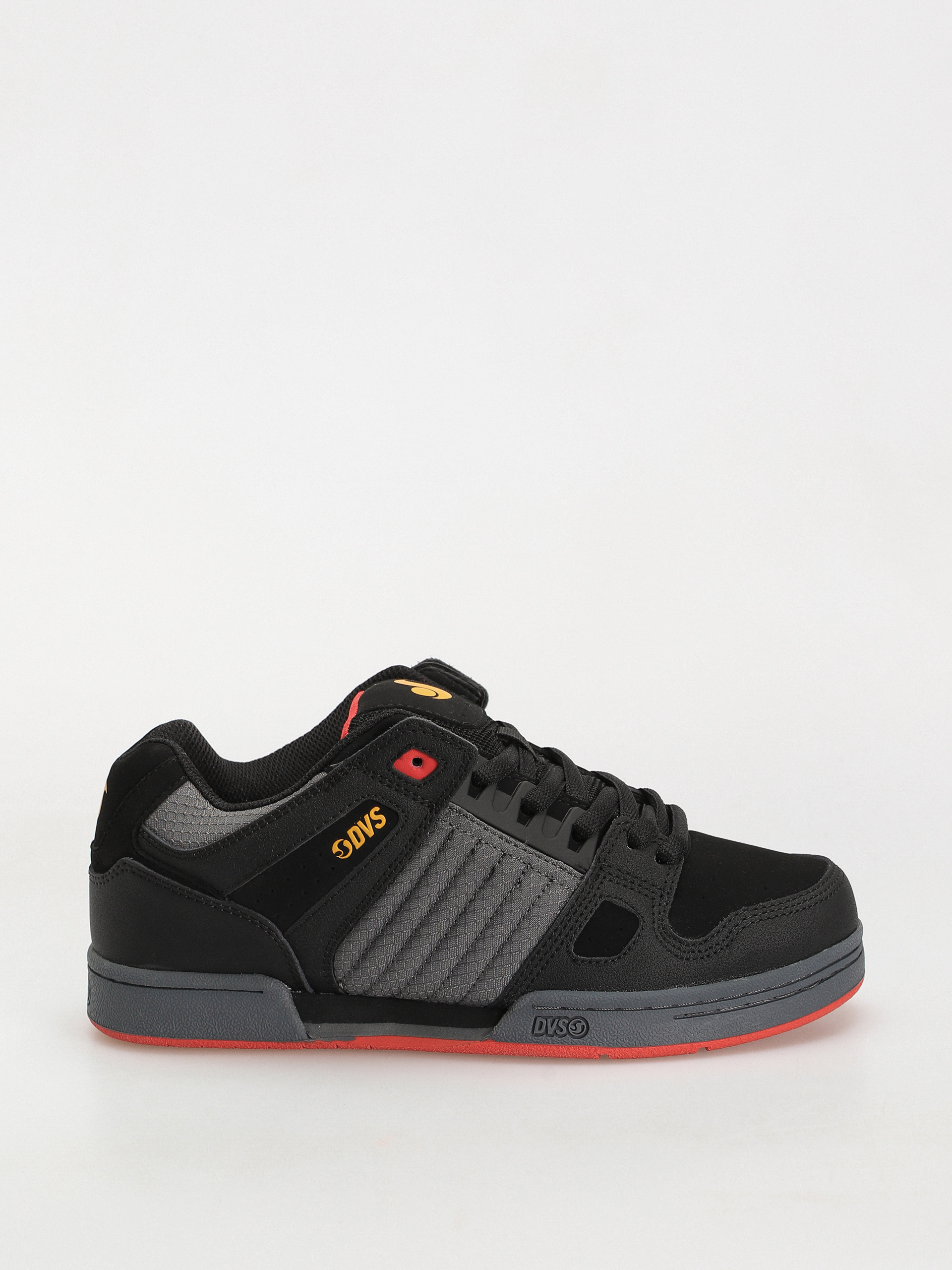 Topánky DVS Celsius (black fiery red yellow nubuck)