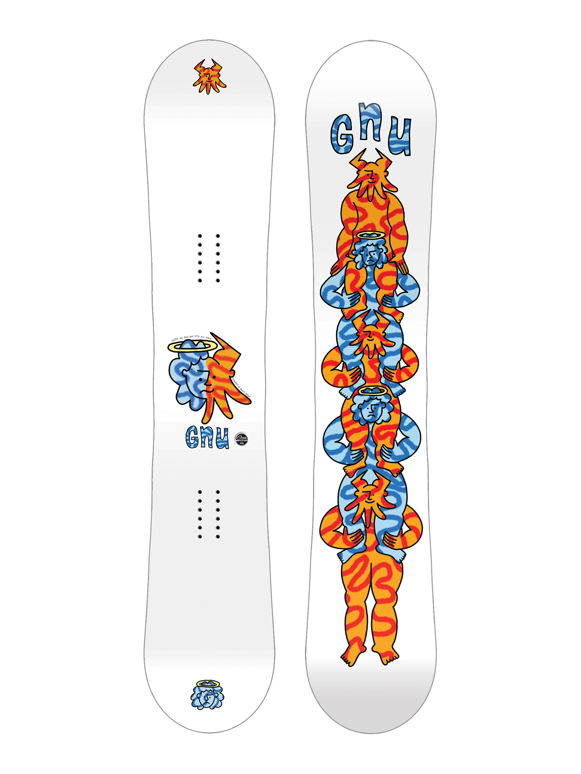 Pánska Snowboard Gnu Headspace 