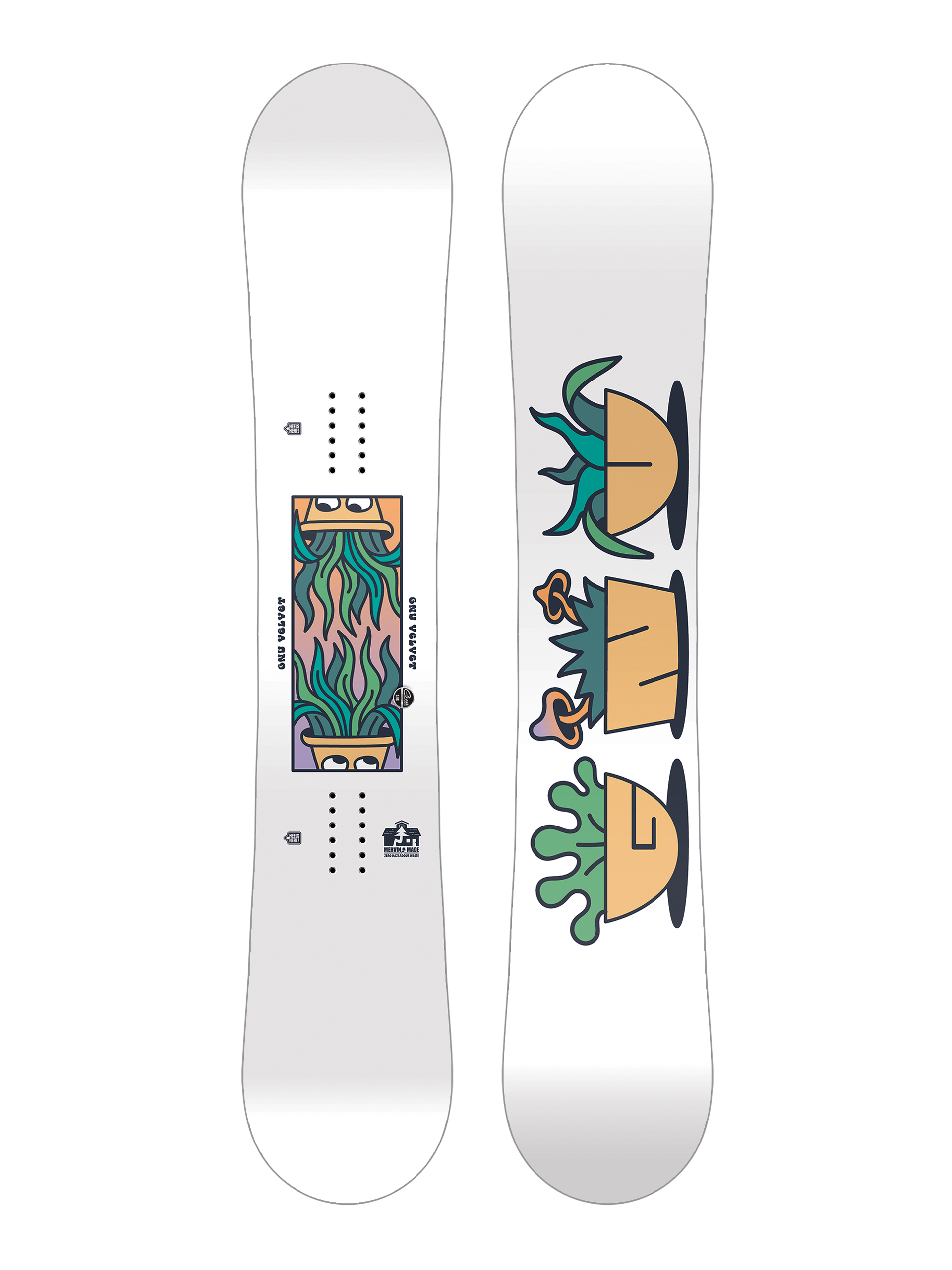 Dámska Snowboard Gnu Velvet 