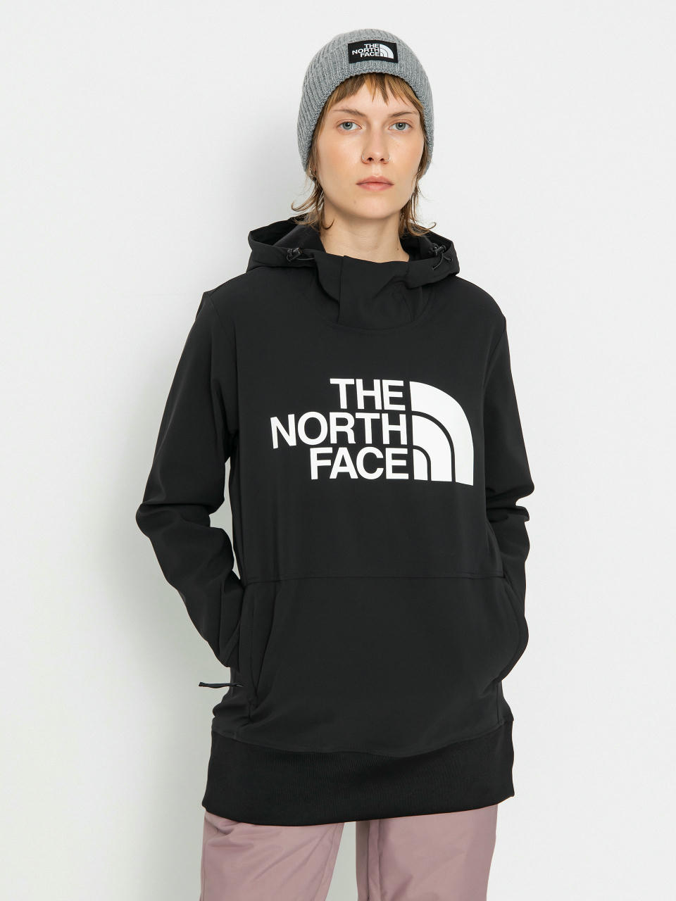 Mikina s kapucňou The North Face aktywna Tekno HD Wmn (tnf black)