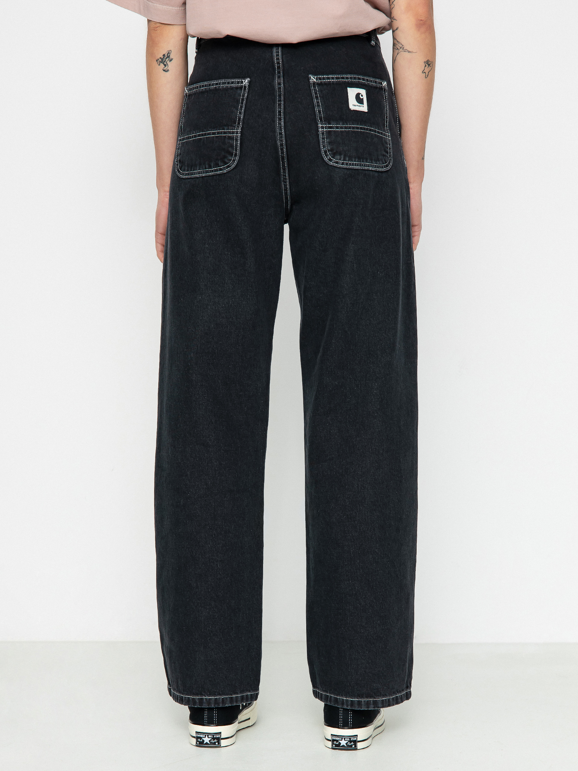 Nohavice Carhartt WIP Simple Wmn (black)
