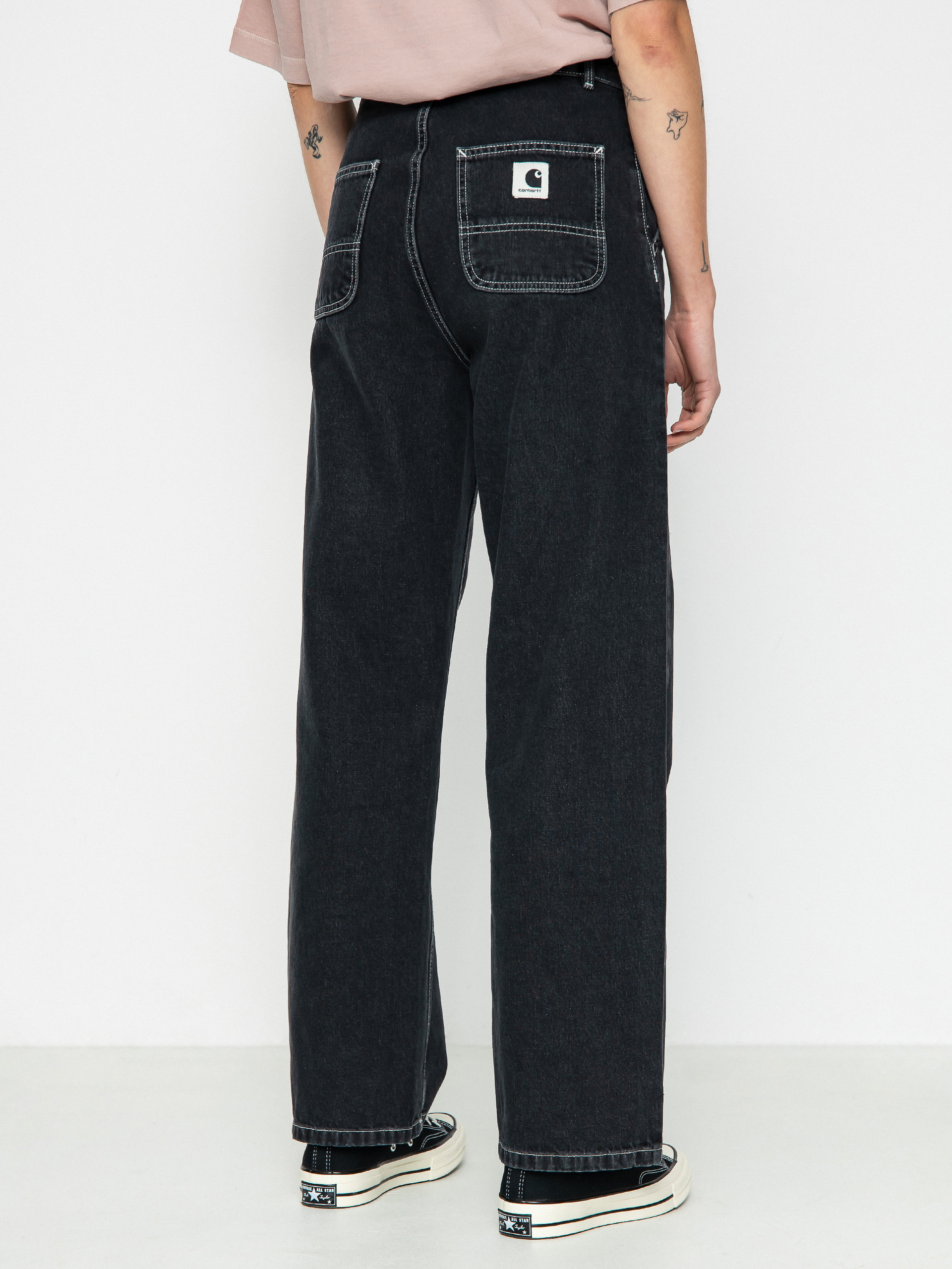 Nohavice Carhartt WIP Simple Wmn (black)