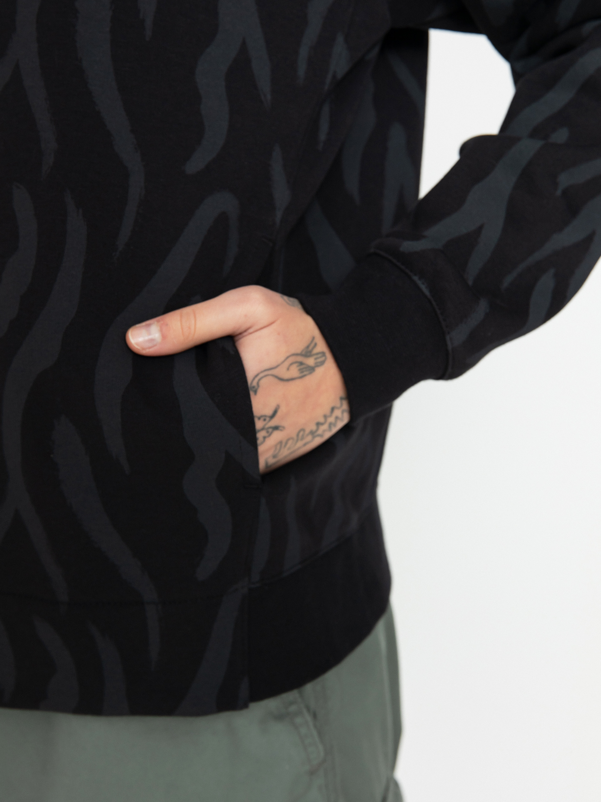 Mikina Champion Legacy Full Zip Sweatshirt 116912 Wmn (nbk/allover)