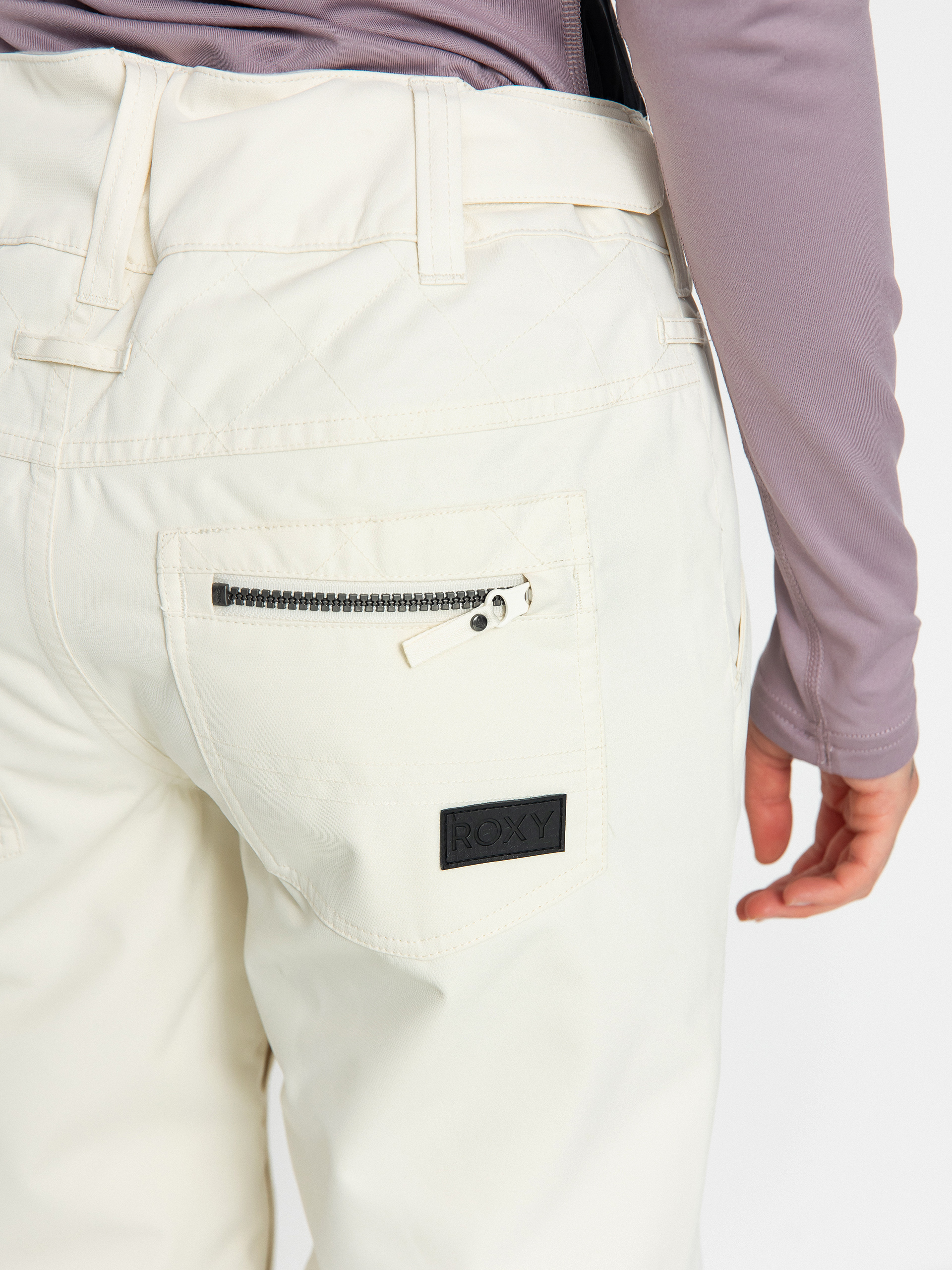 Dámske Snowboardové nohavice Roxy Nadia (egret)