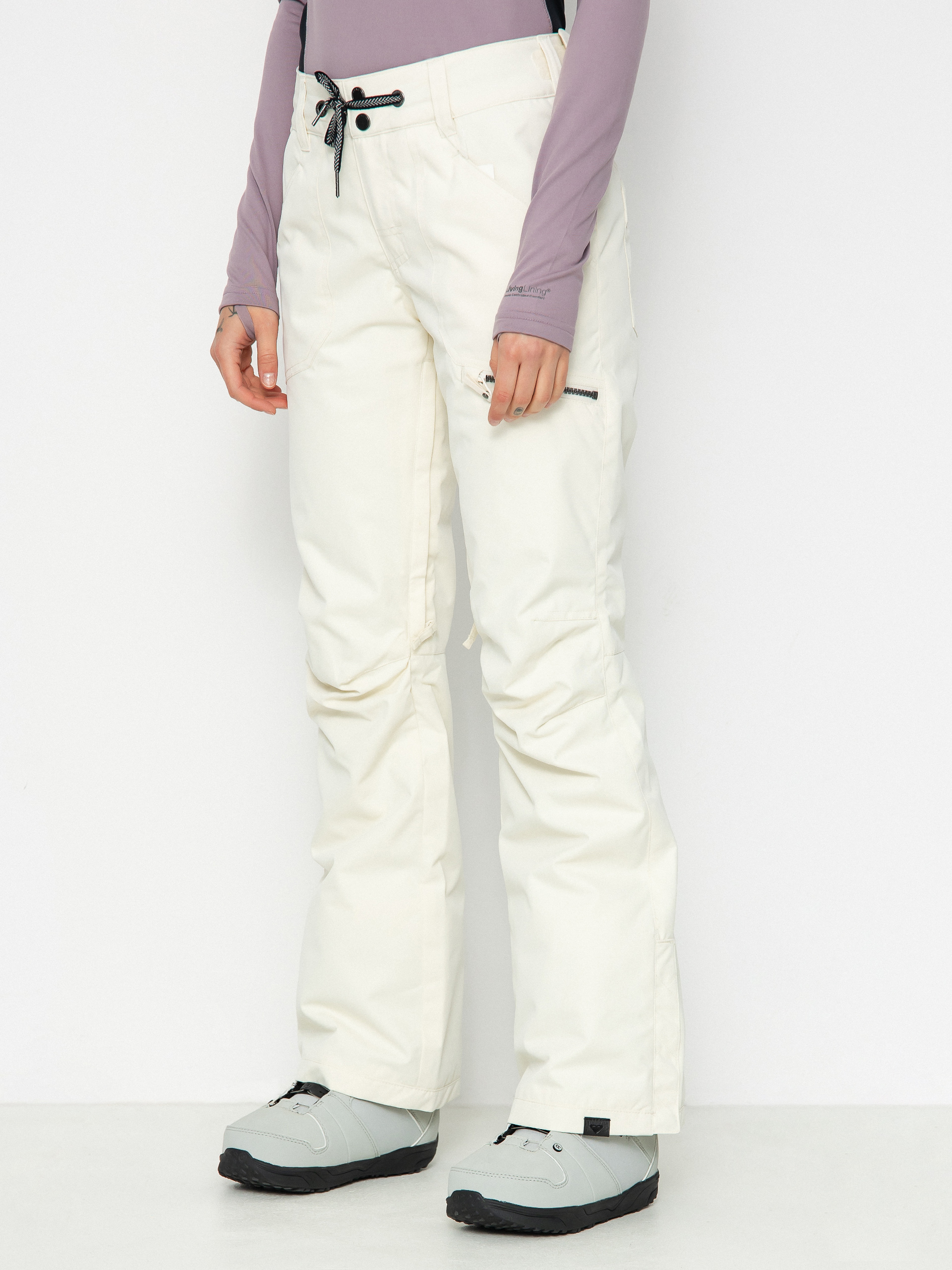 Dámske Snowboardové nohavice Roxy Nadia (egret)