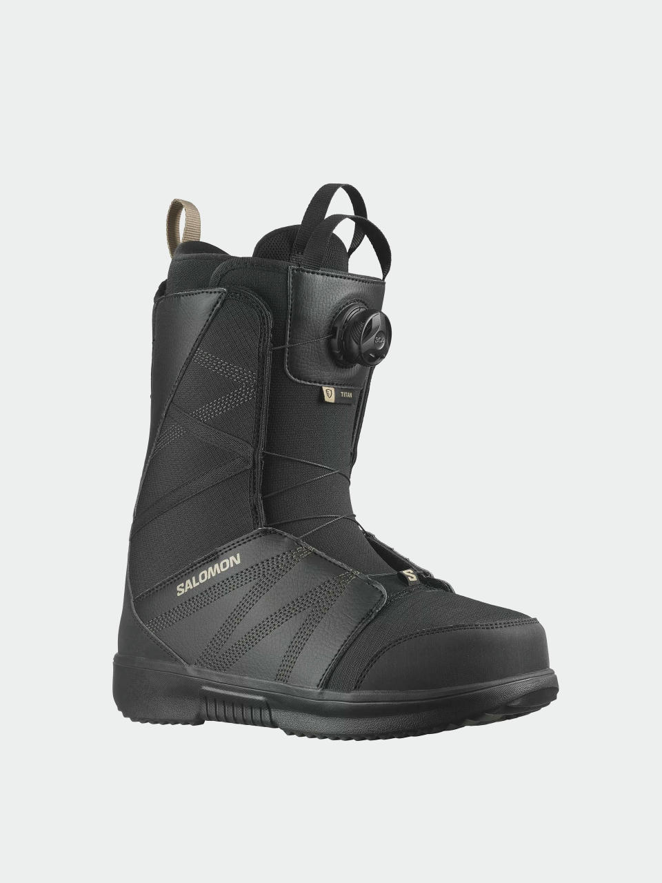 Obuv na snowboard Salomon Titan Boa (black/black/roasted cashew)