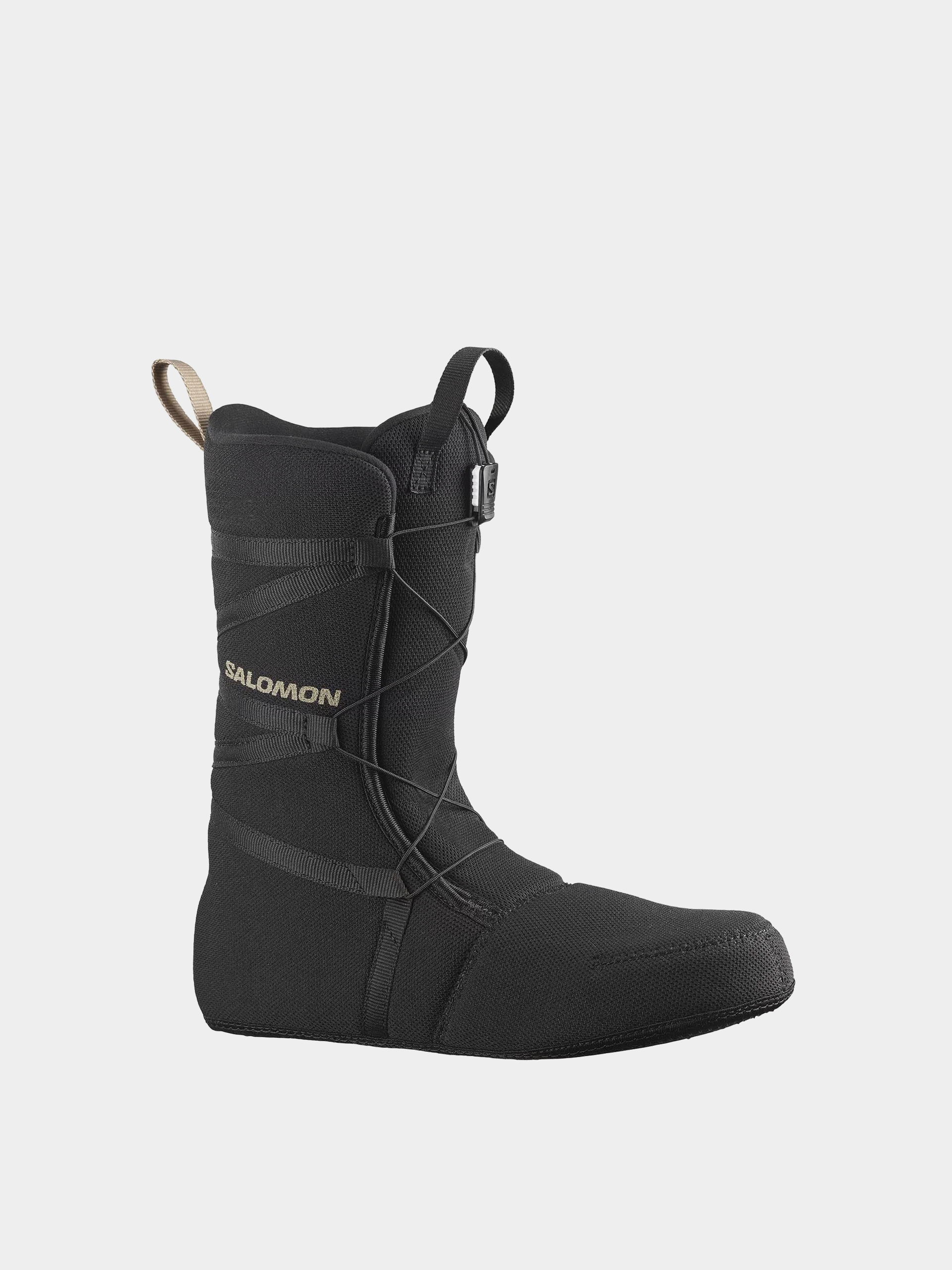 Pánske Obuv na snowboard Salomon Titan Boa (black/black/roasted cashew)