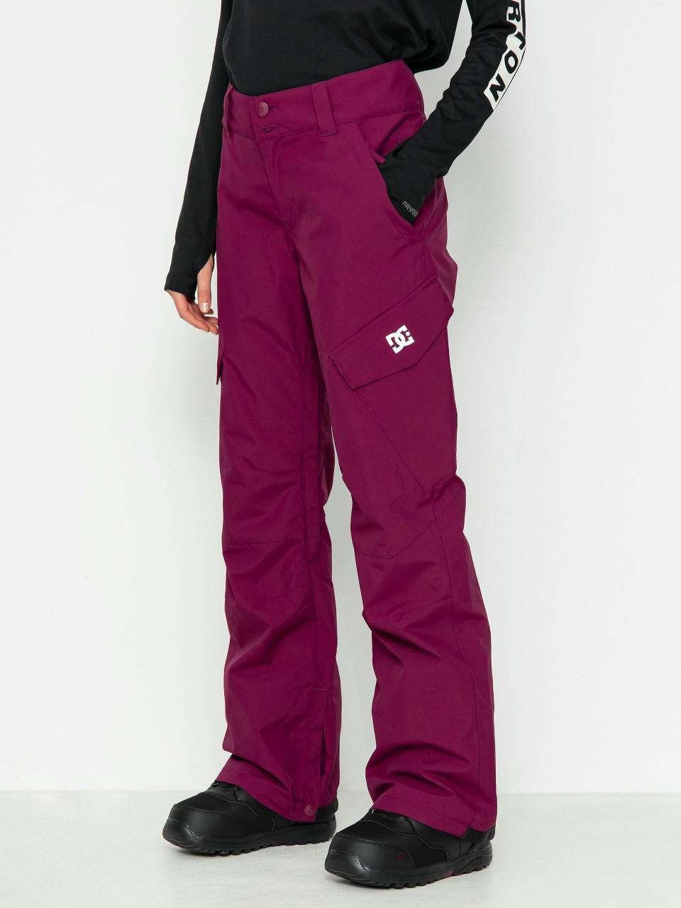 Snowboardové nohavice DC Nonchalant Wmn (magenta purple)