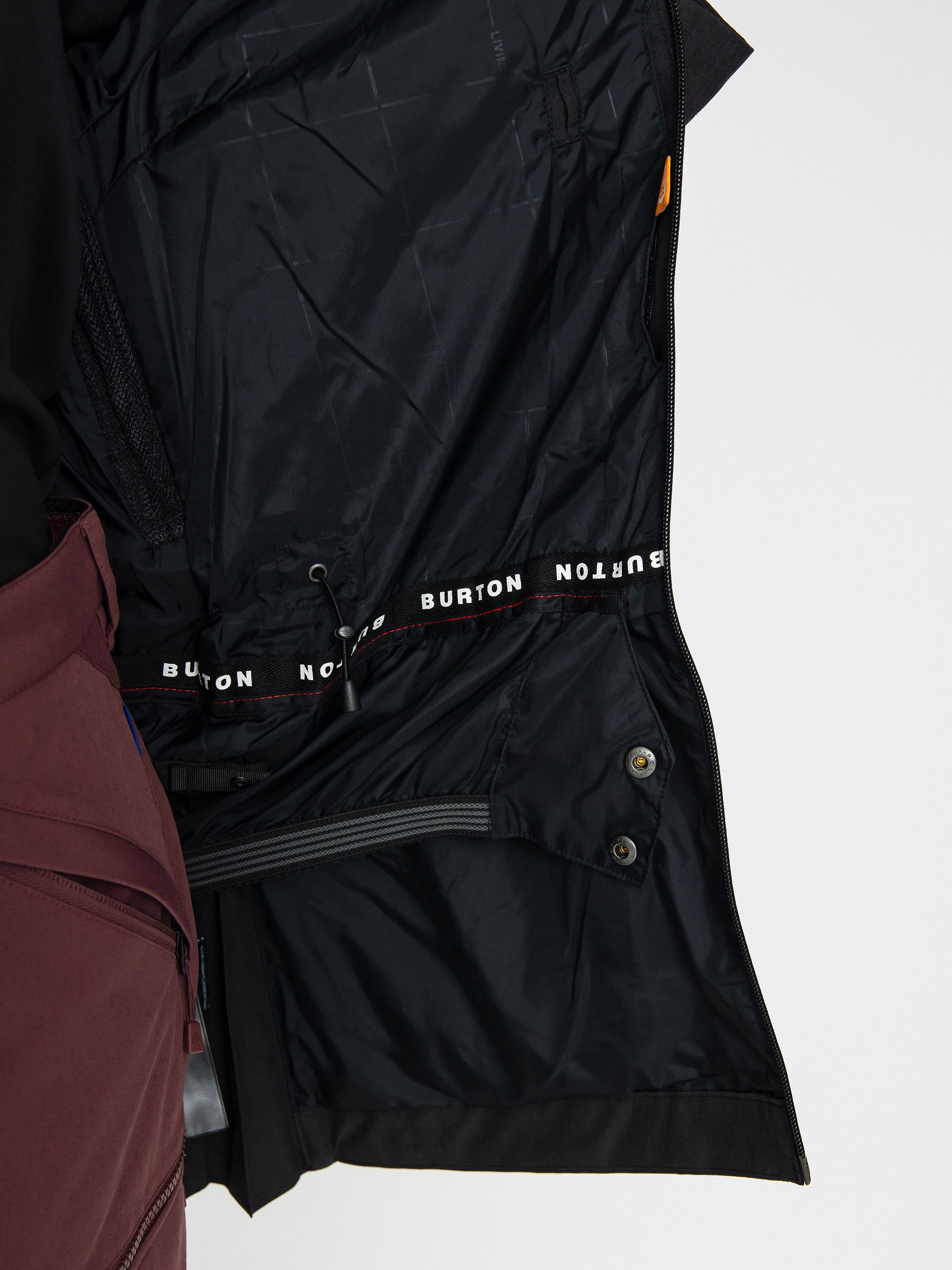 Dámska Snowboardová bunda Burton Lalik (true black)