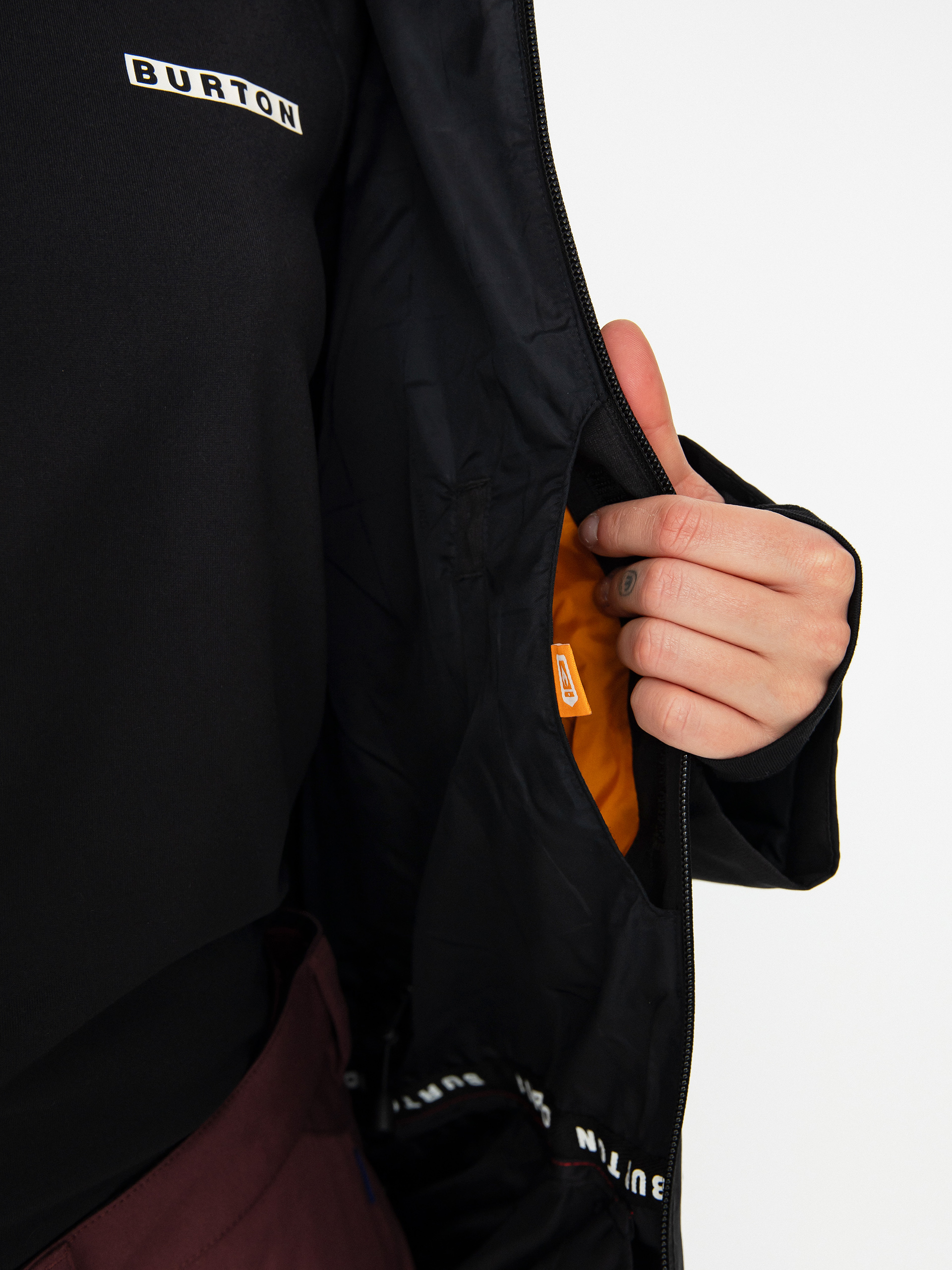 Dámska Snowboardová bunda Burton Lalik (true black)