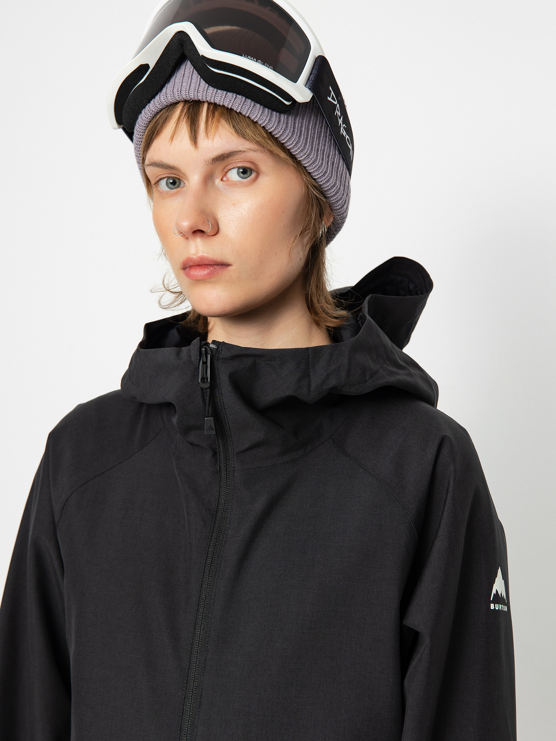 Dámska Snowboardová bunda Burton Lalik (true black)