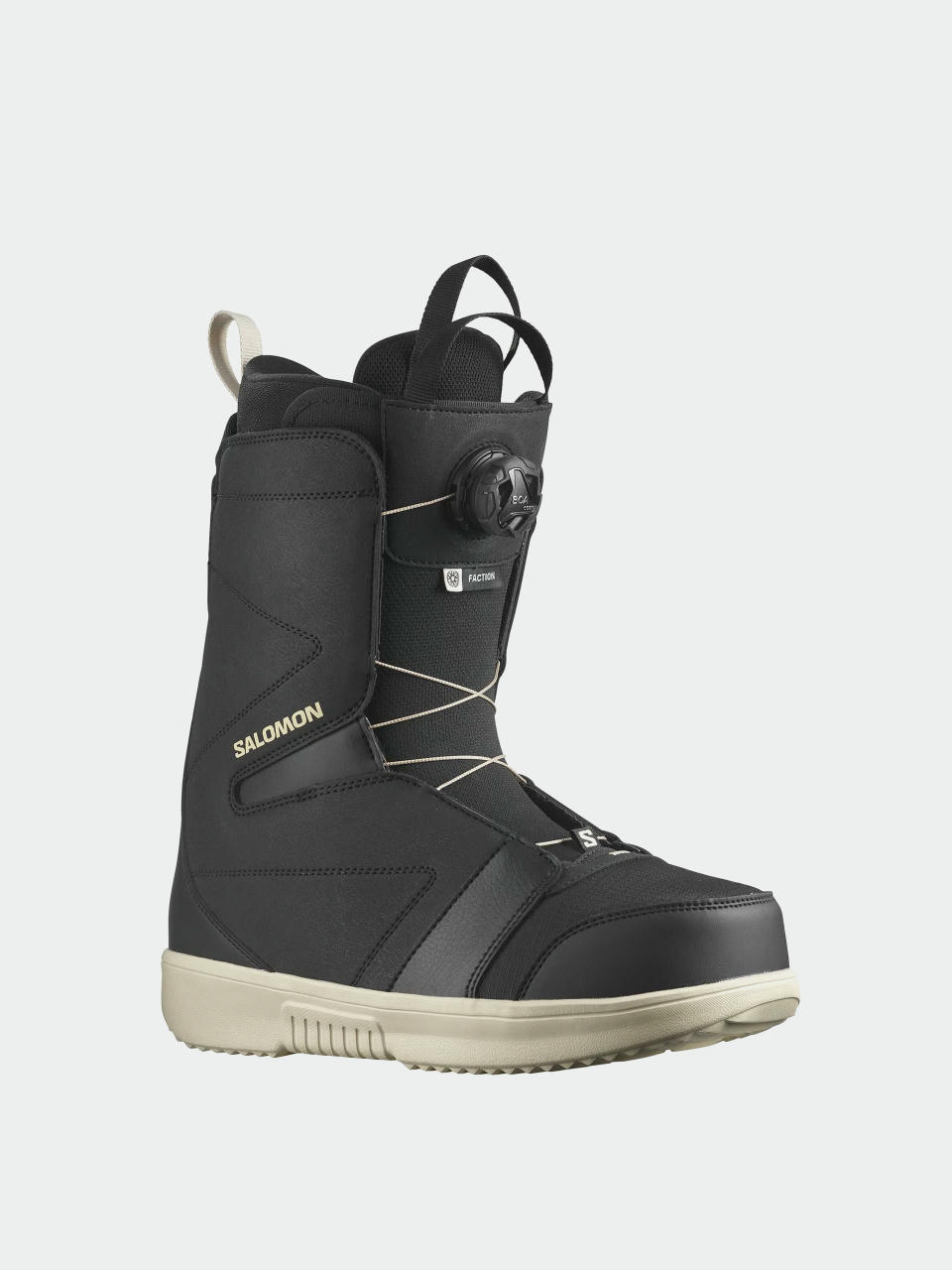 Obuv na snowboard Salomon Faction Boa (black/black/rainy day)