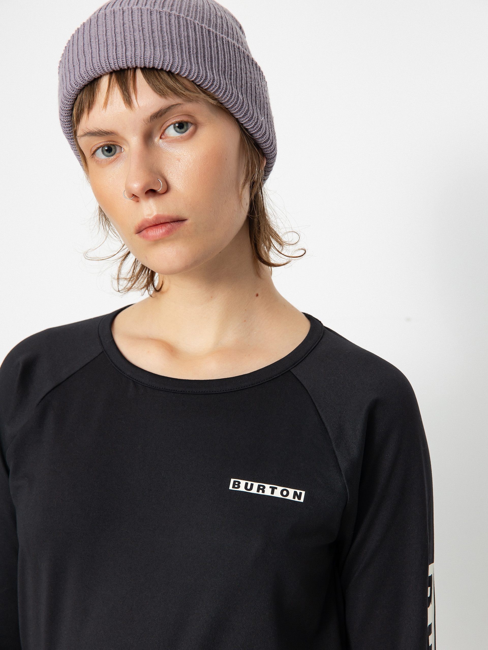 Dámsky Triko Burton Roadie Base Layer Tech (true black)