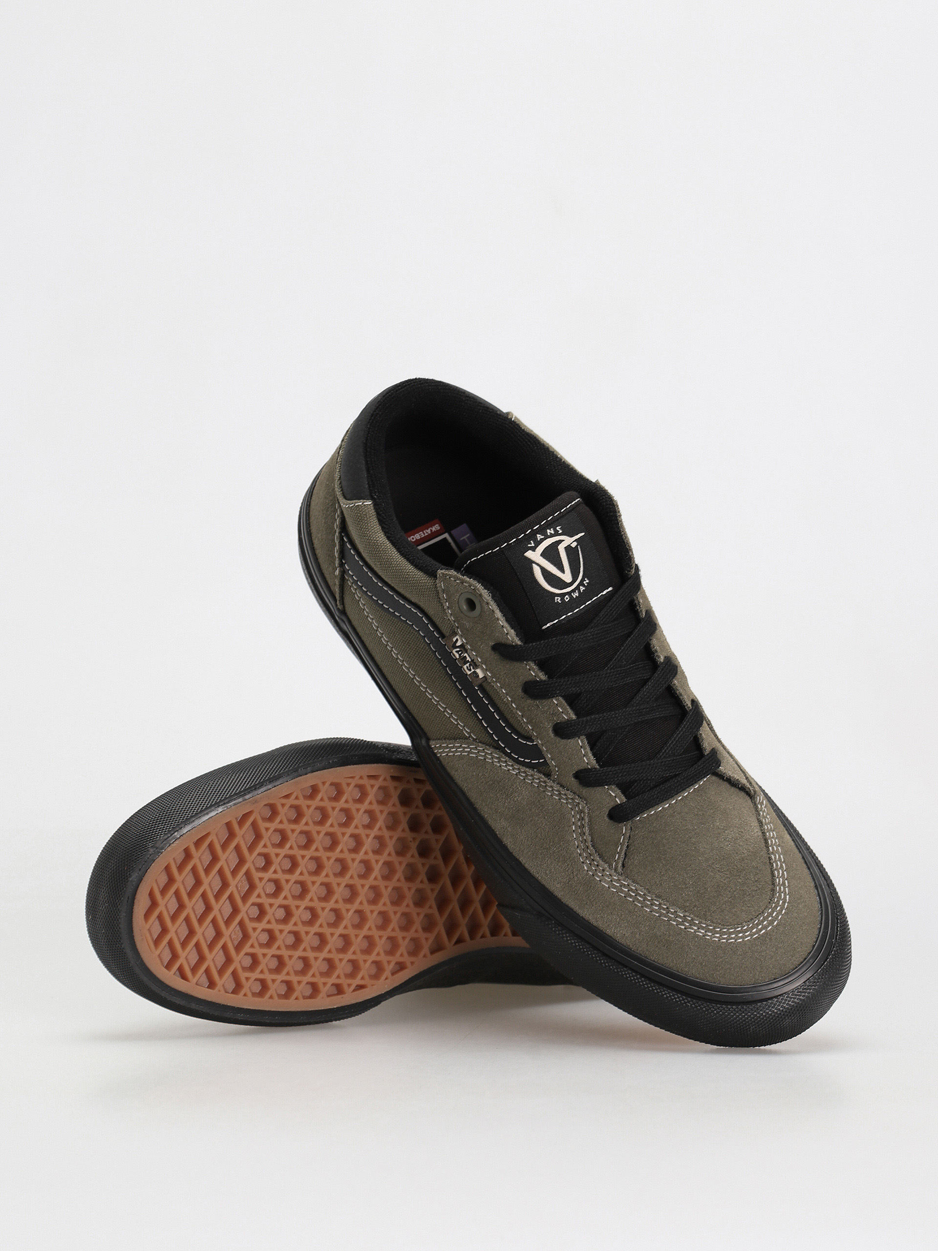 Topánky Vans Rowan (olive/black)