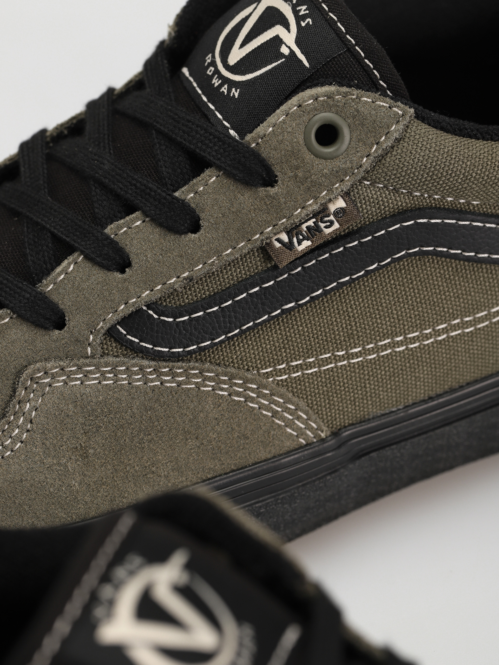 Topánky Vans Rowan (olive/black)
