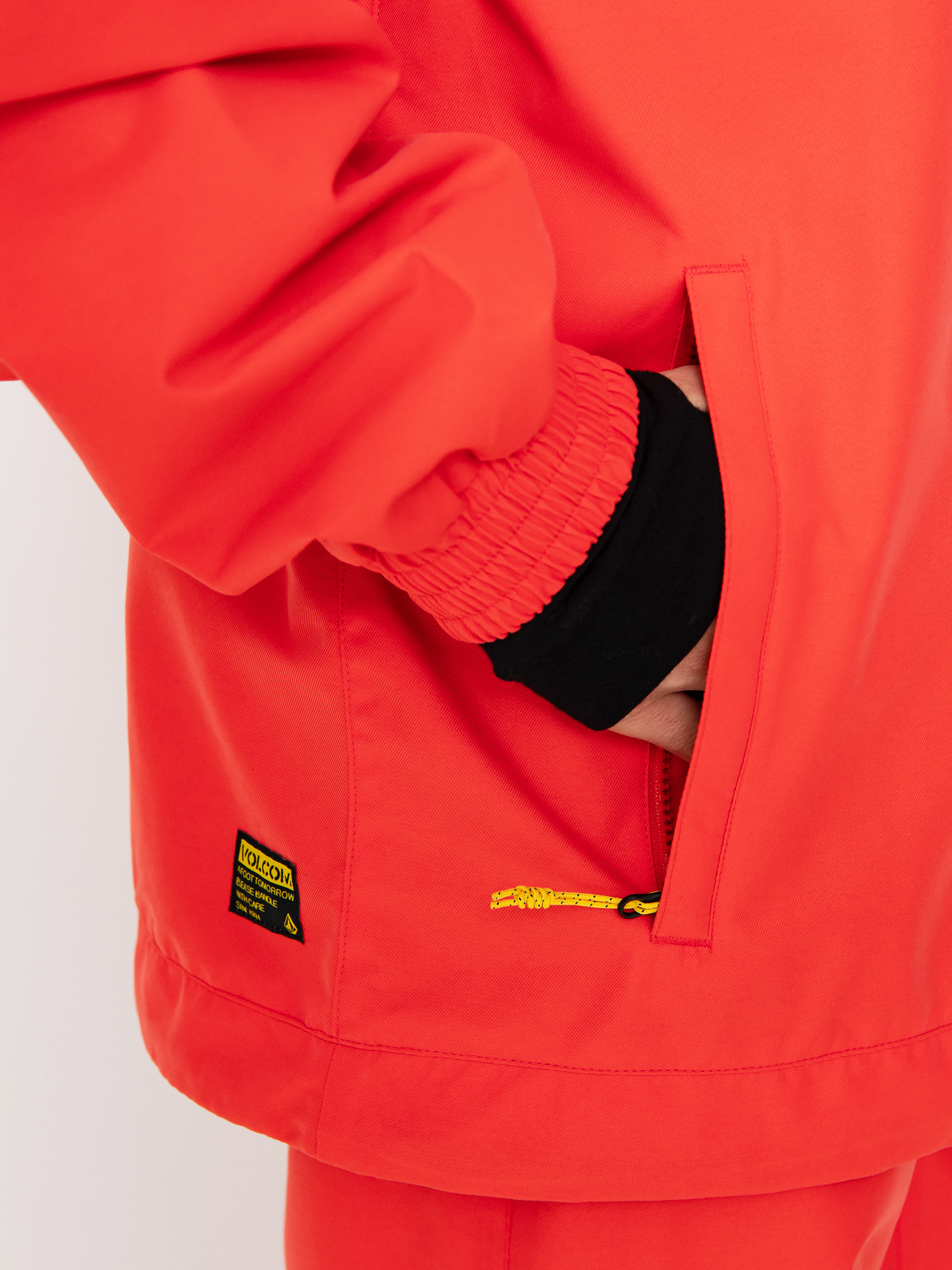 Pánska Snowboardová bunda Volcom Longo Pullover (orange)