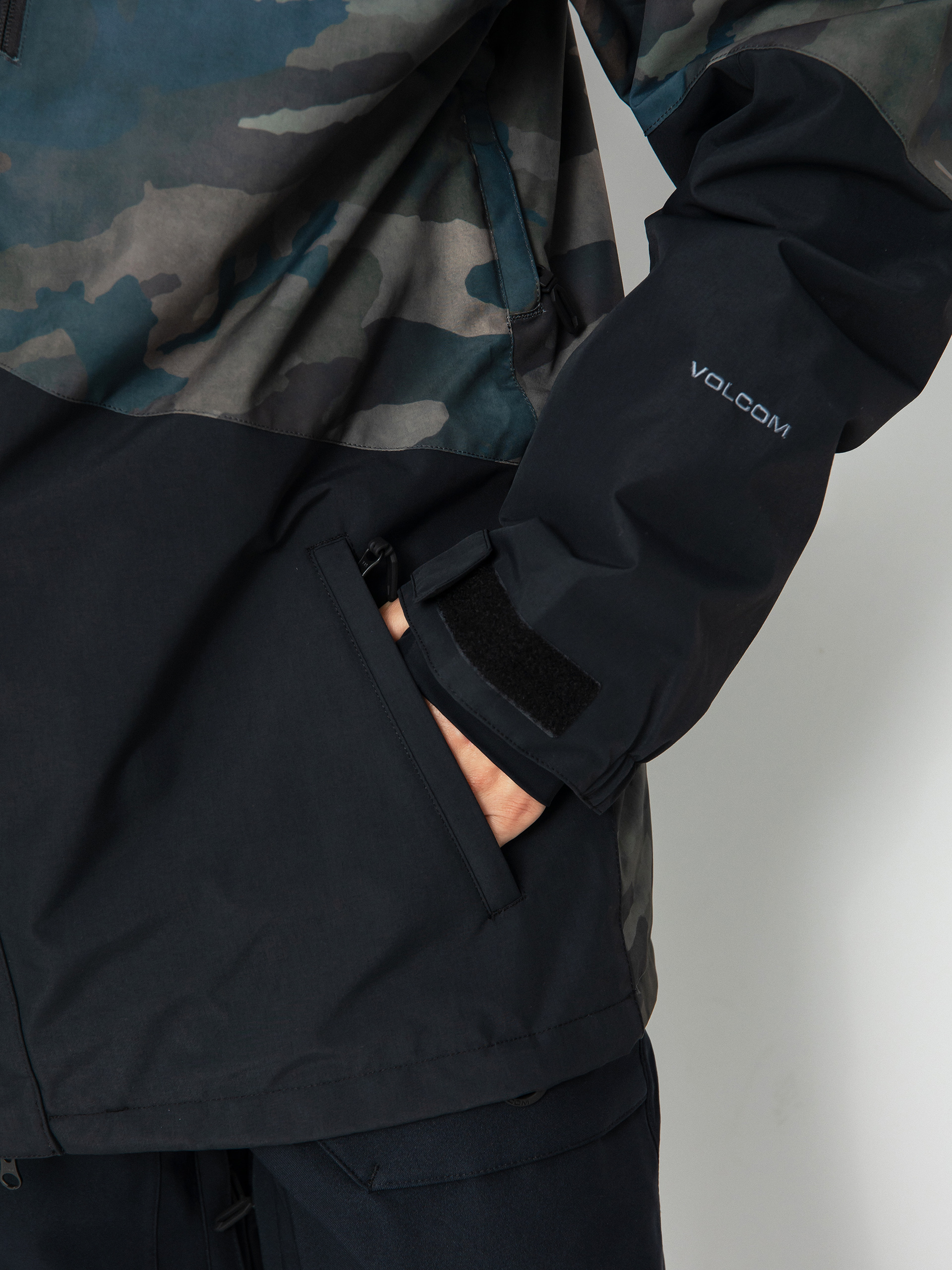 Pánska Snowboardová bunda Volcom Vcolp (cloudwash camo)