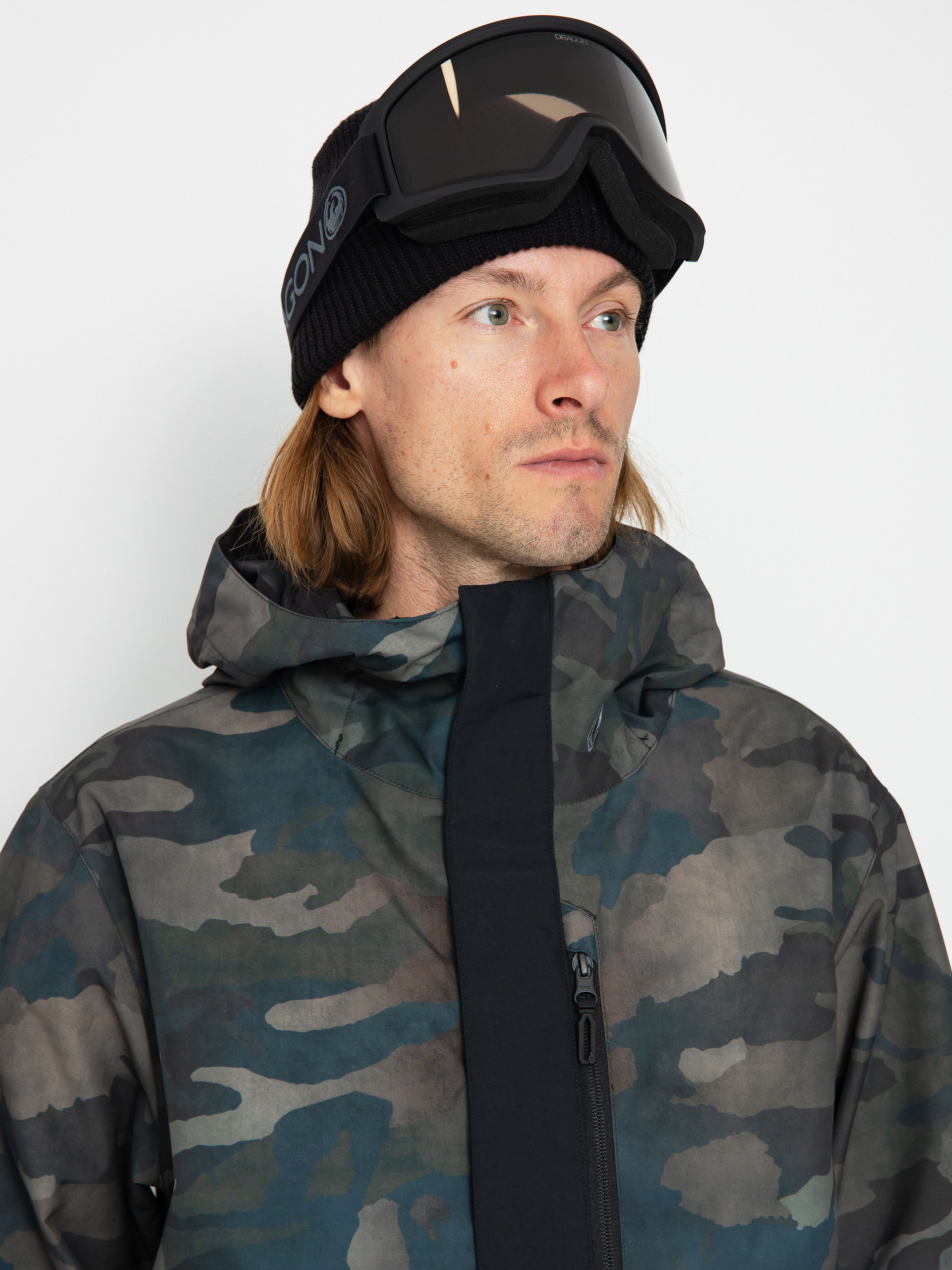 Pánska Snowboardová bunda Volcom Vcolp (cloudwash camo)